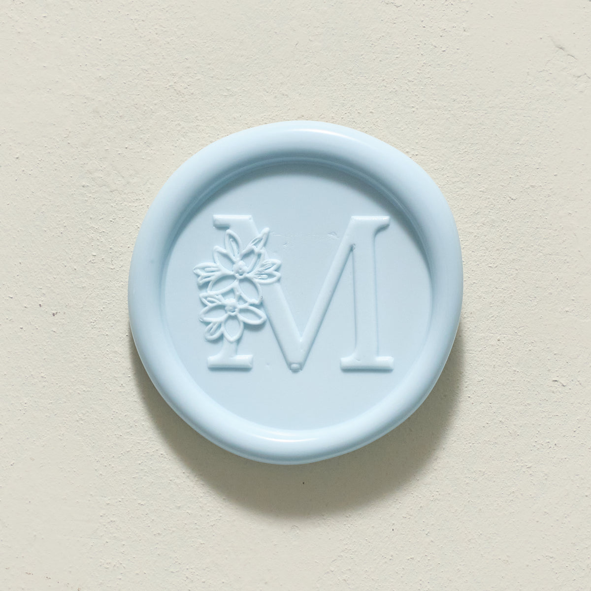 Blossom Single Initial Wax Seals