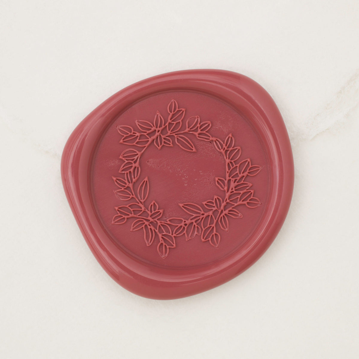 Salal Wreath Wax Seals