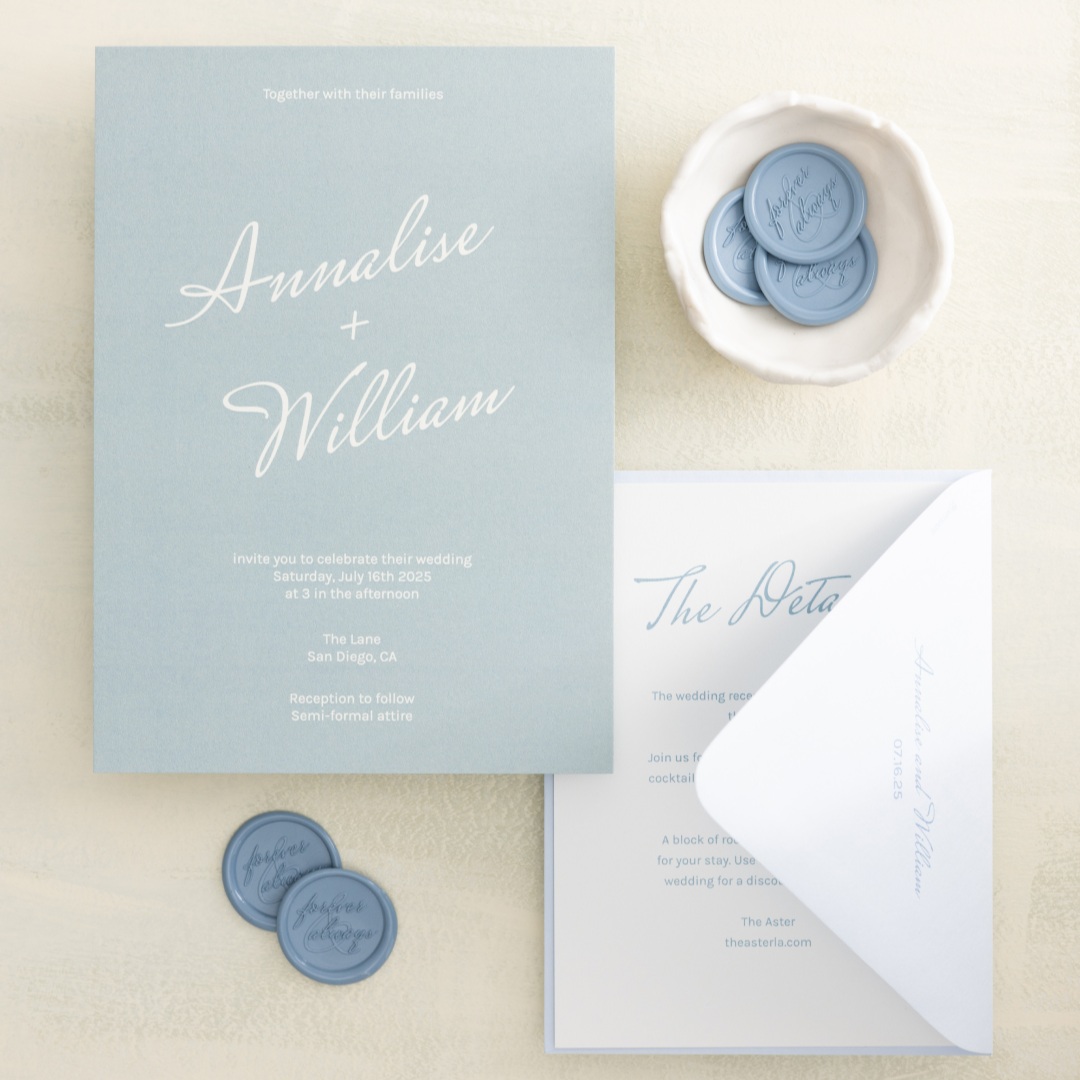 Whisked Away Wedding Invitations