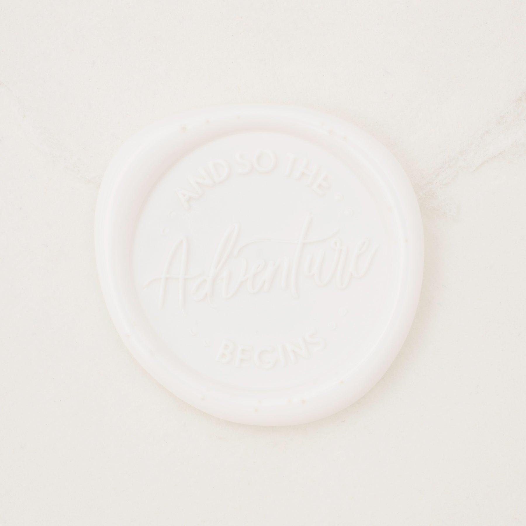 And So The Adventure Begins Wax Seals