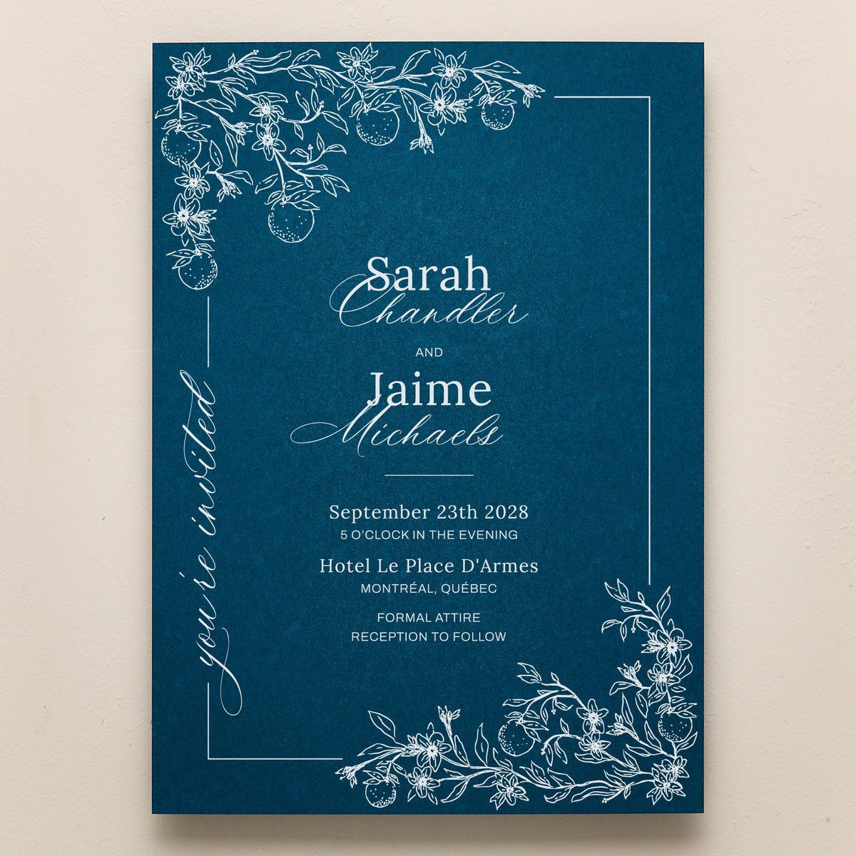 Blossom Wedding Invitations