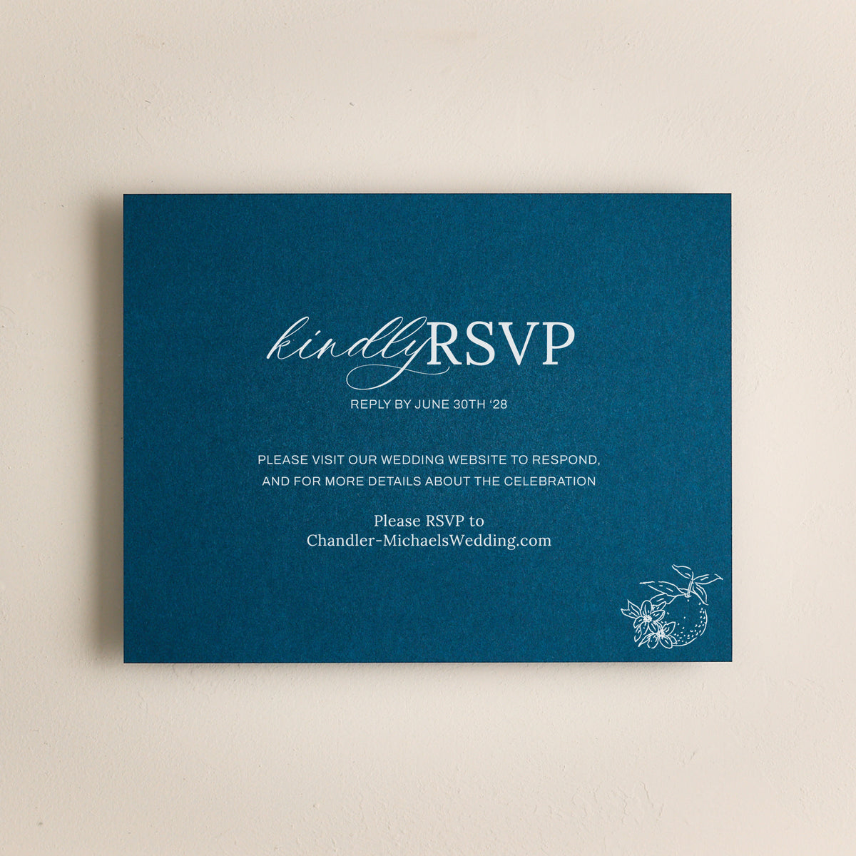 Blossom Digital RSVP Cards