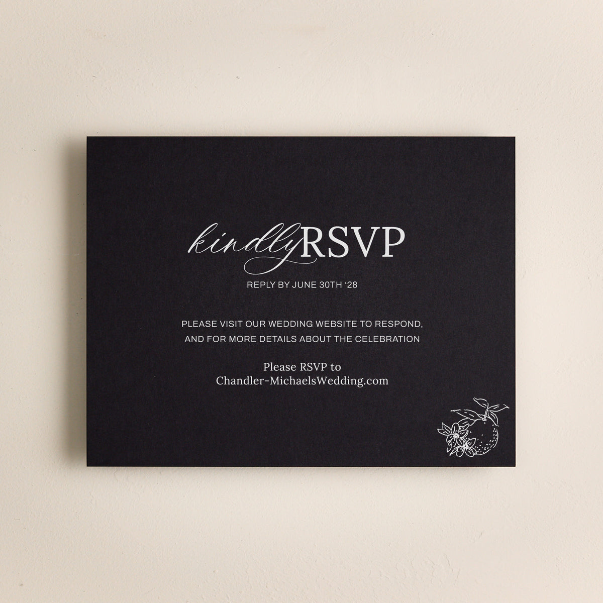Blossom Digital RSVP Cards