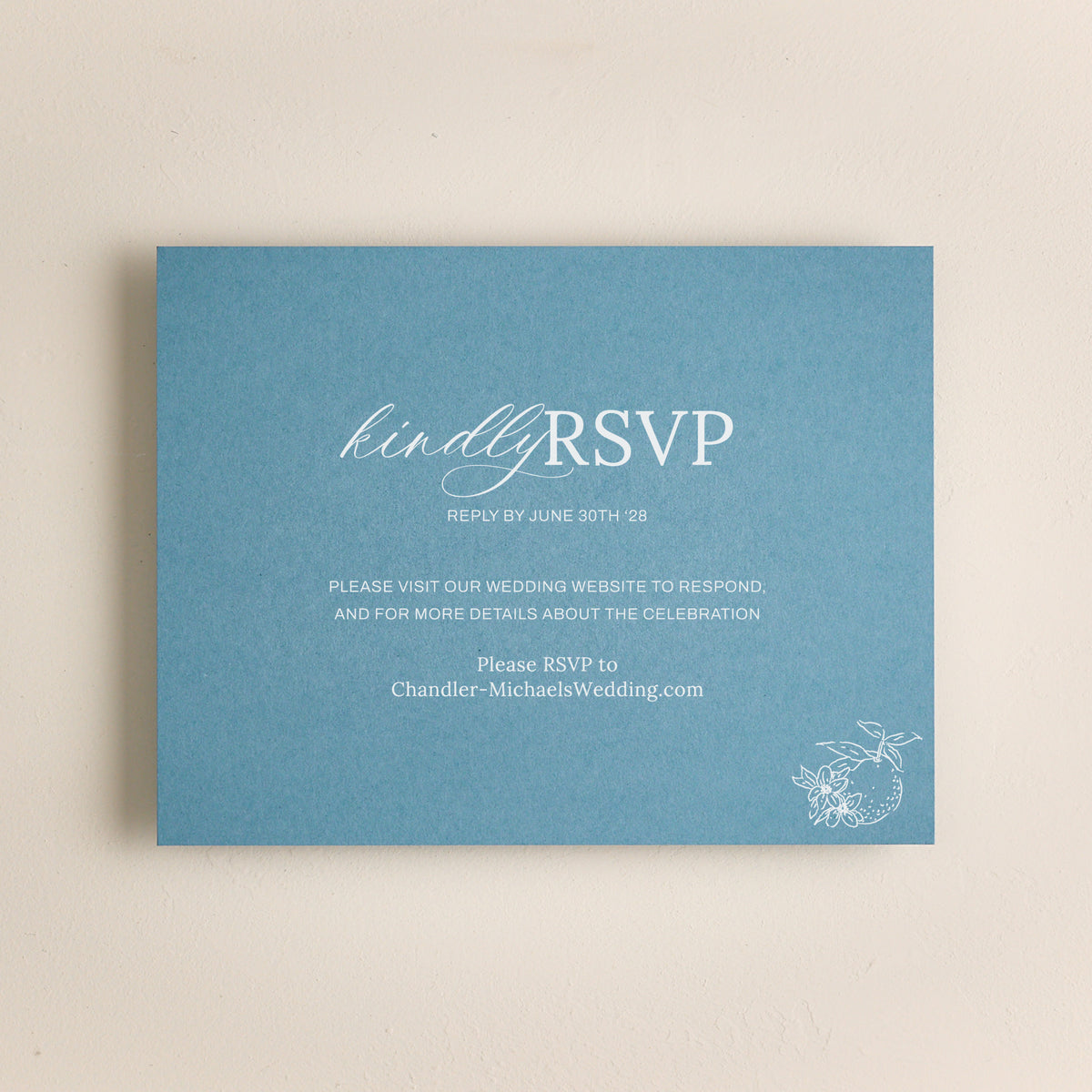 Blossom Digital RSVP Cards