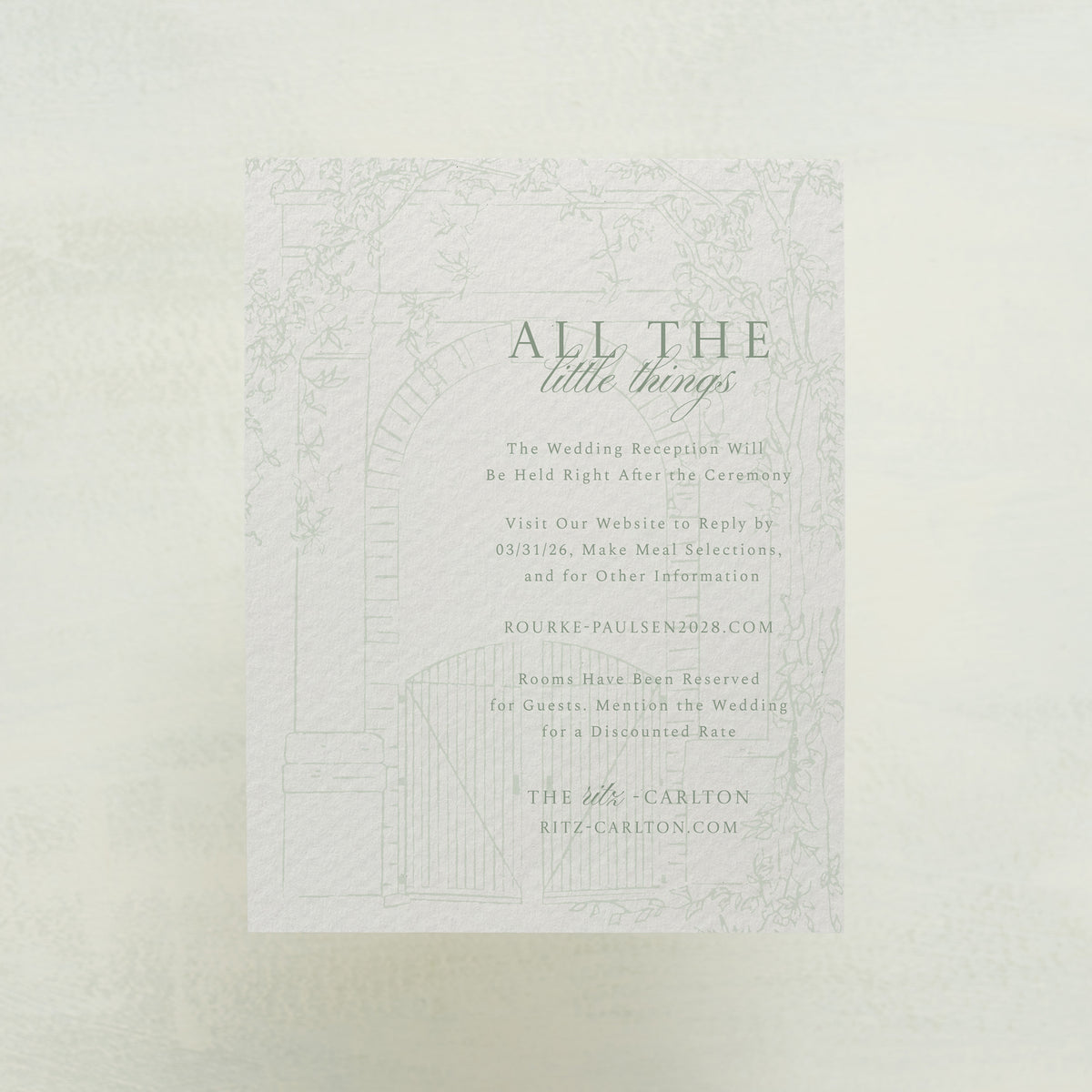 Dolce Vita Details Card