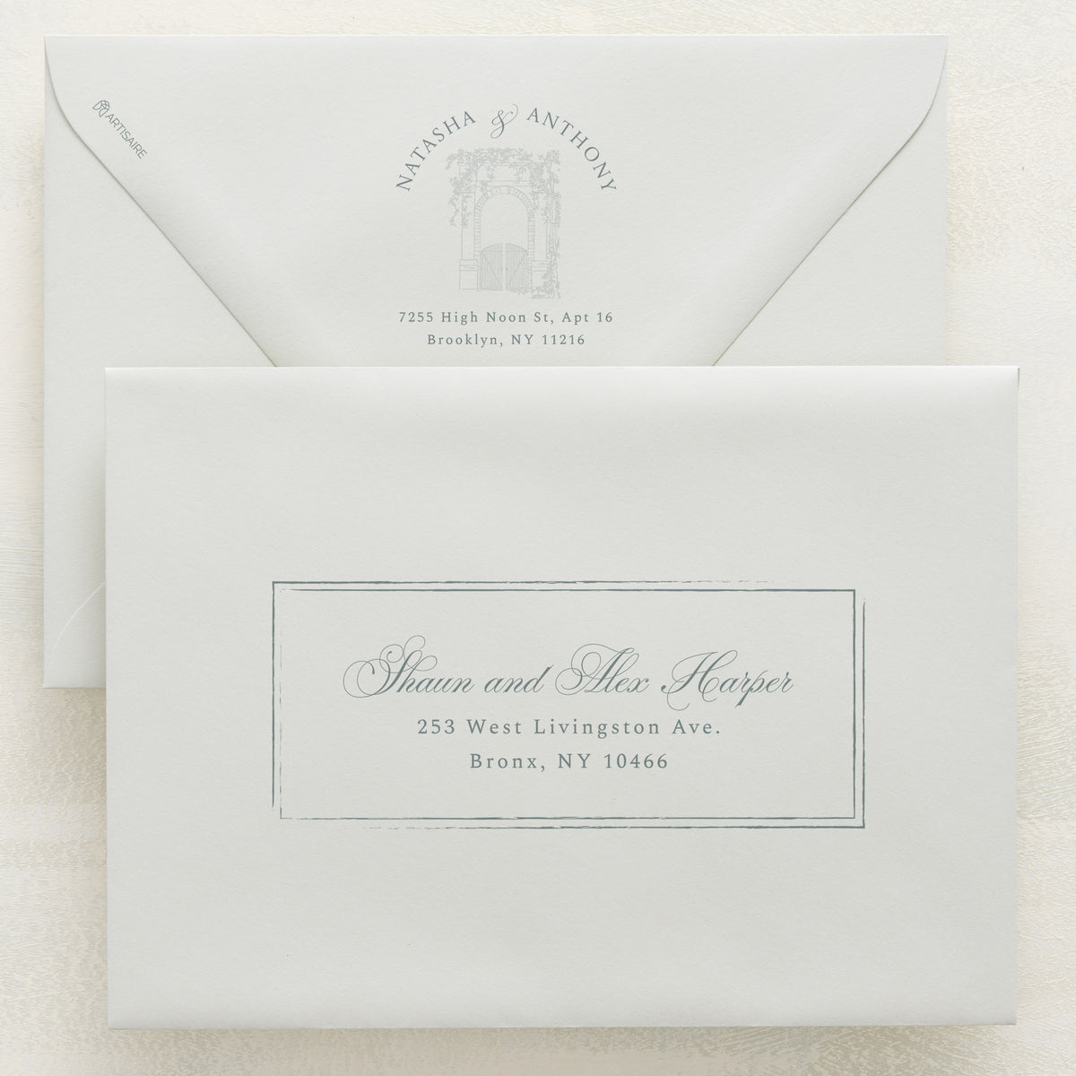 Dolce Vita Addressed Envelopes