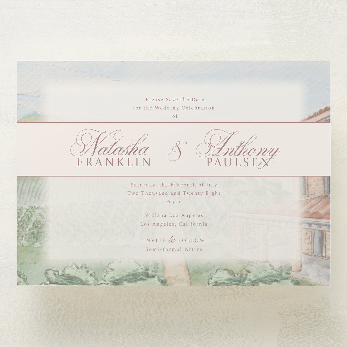 Dolce Vita Save The Date