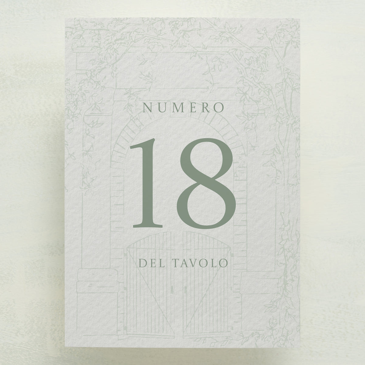 Dolce Vita Table Number