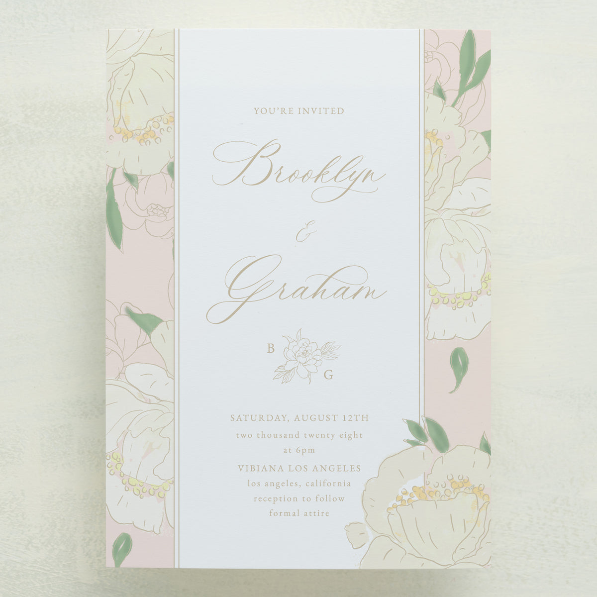Meadow All In One Wedding Invitations
