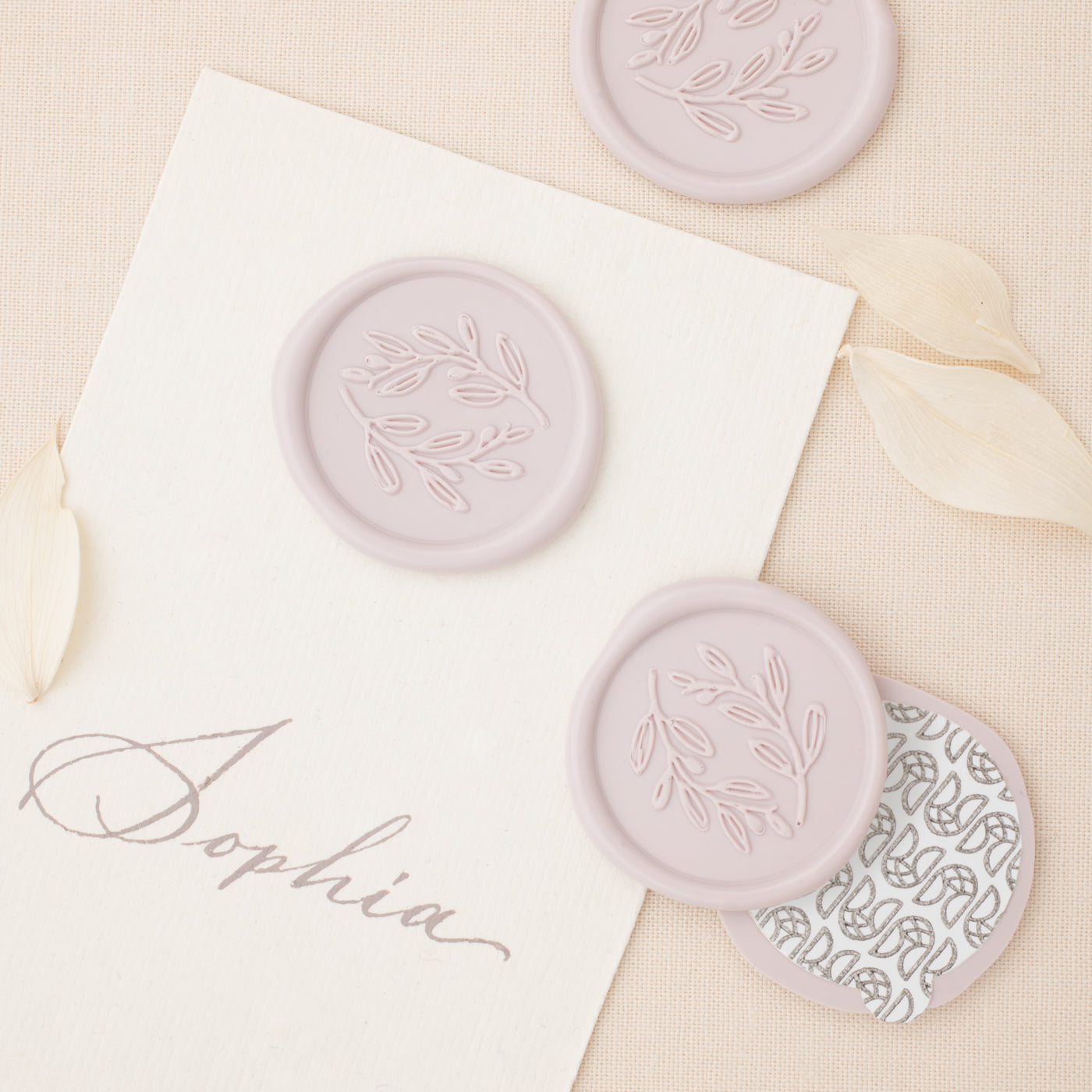 Olive Wreath Wax Seals