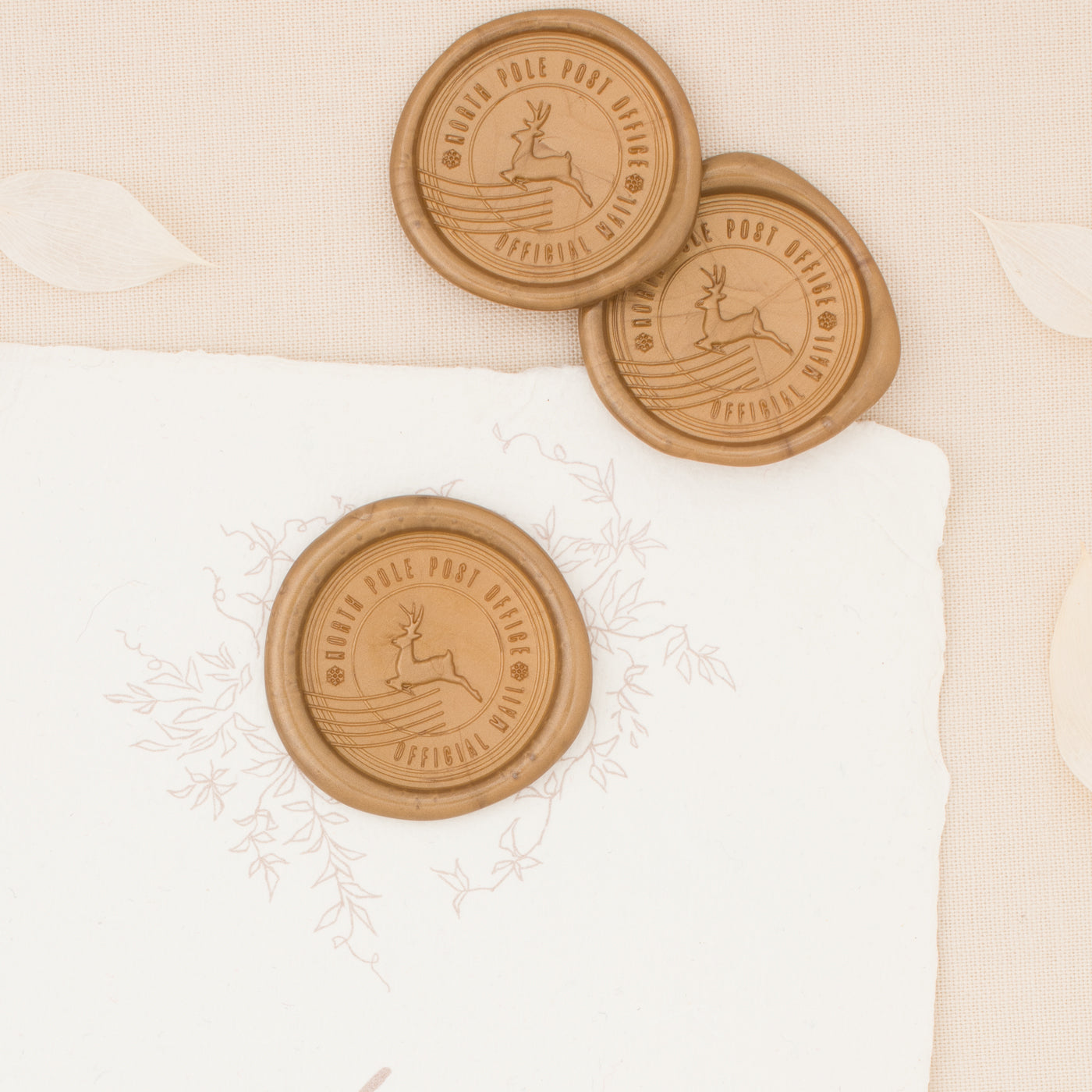 North Pole Post Wax Seals