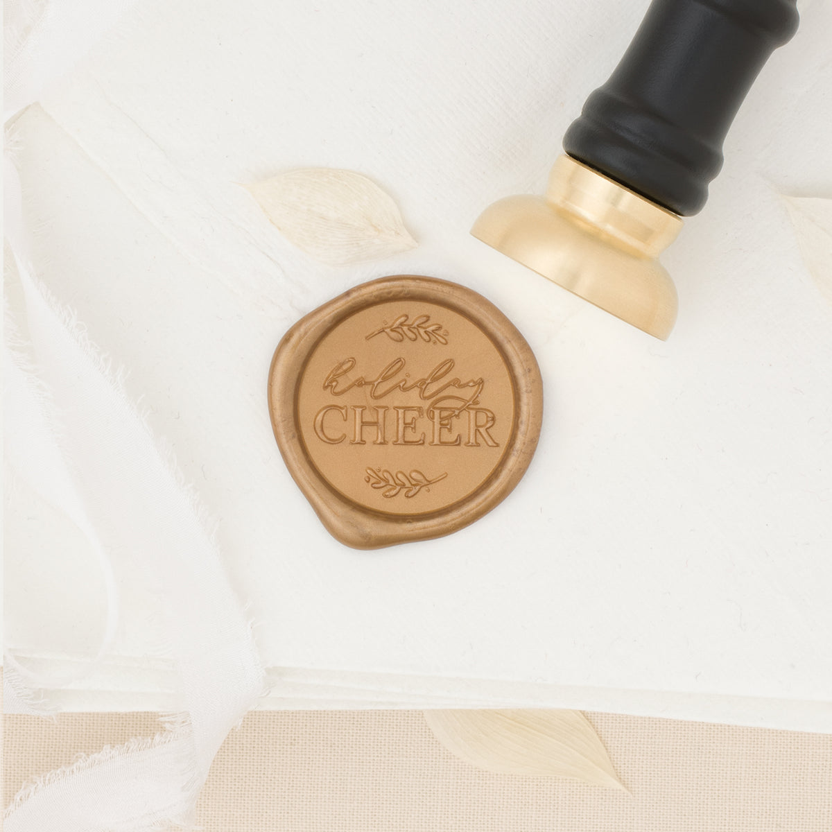 Holiday Cheer Wax Stamp