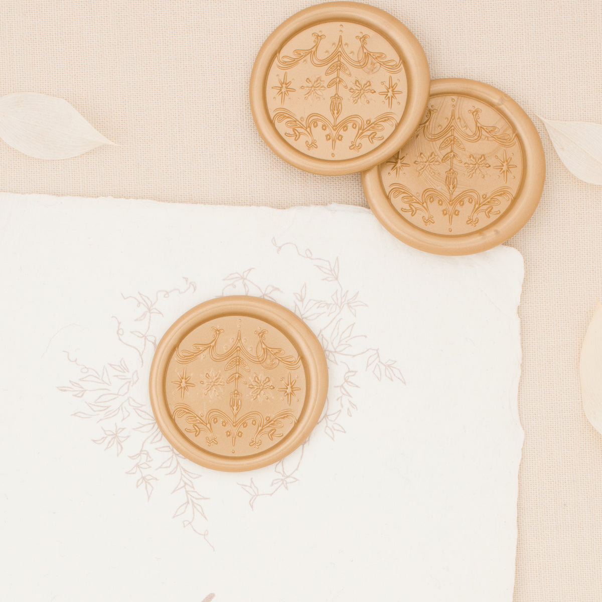 Holiday Ornament Wax Seals