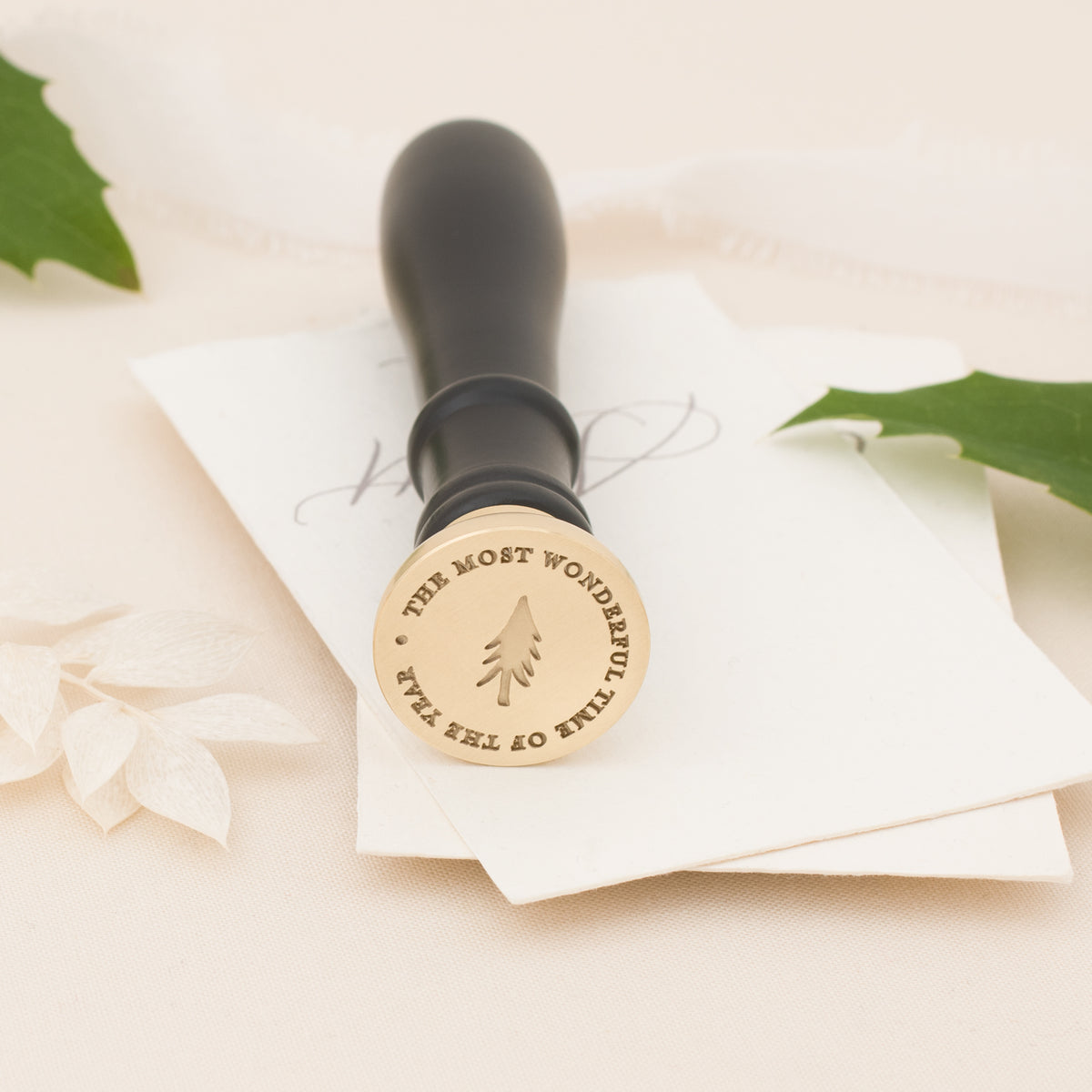 Wonderful Time Wax Stamp