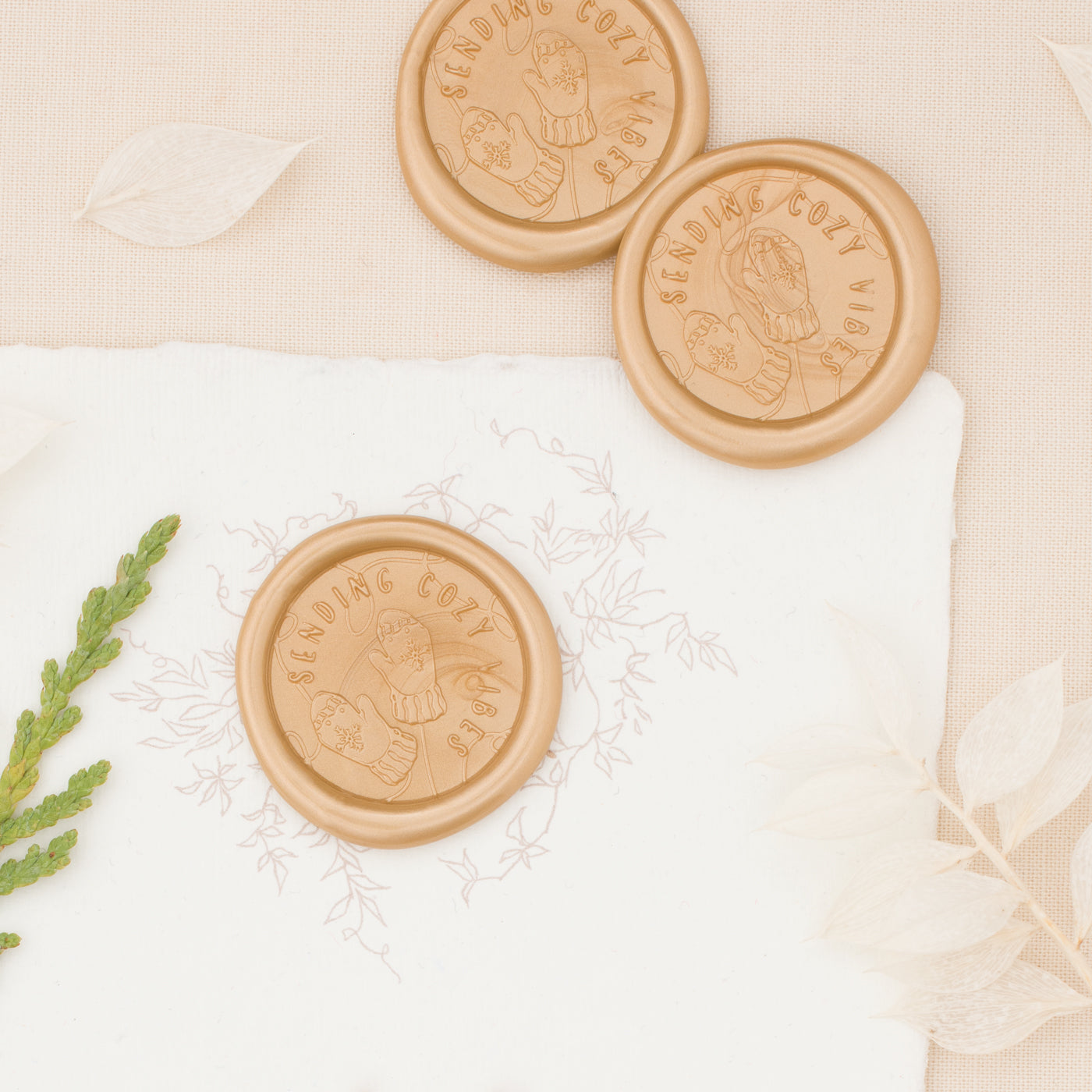Sending Cozy Vibes Wax Seals