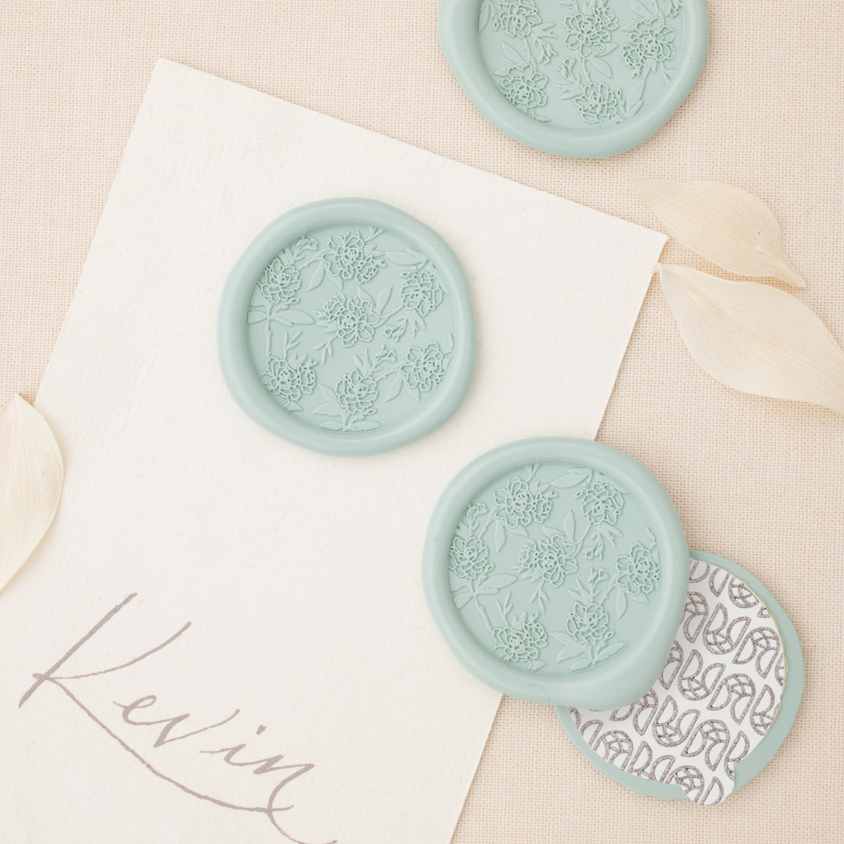 Tea Rose Wax Seals