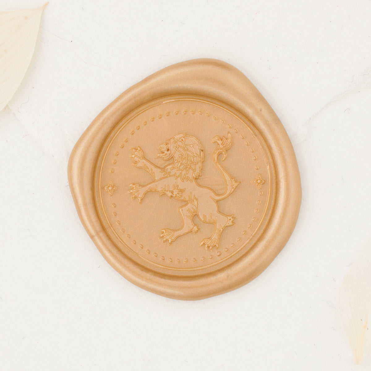 Leo Crest Wax Seals