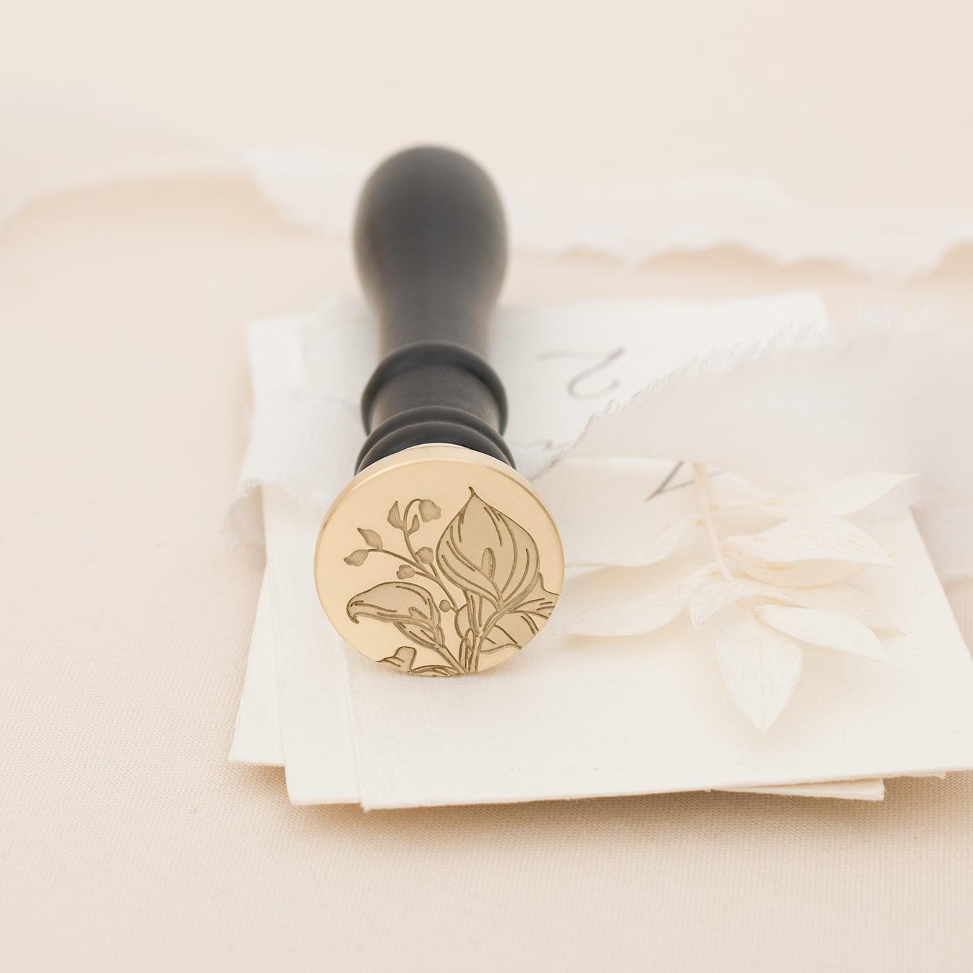 Calla Lily Wax Stamp