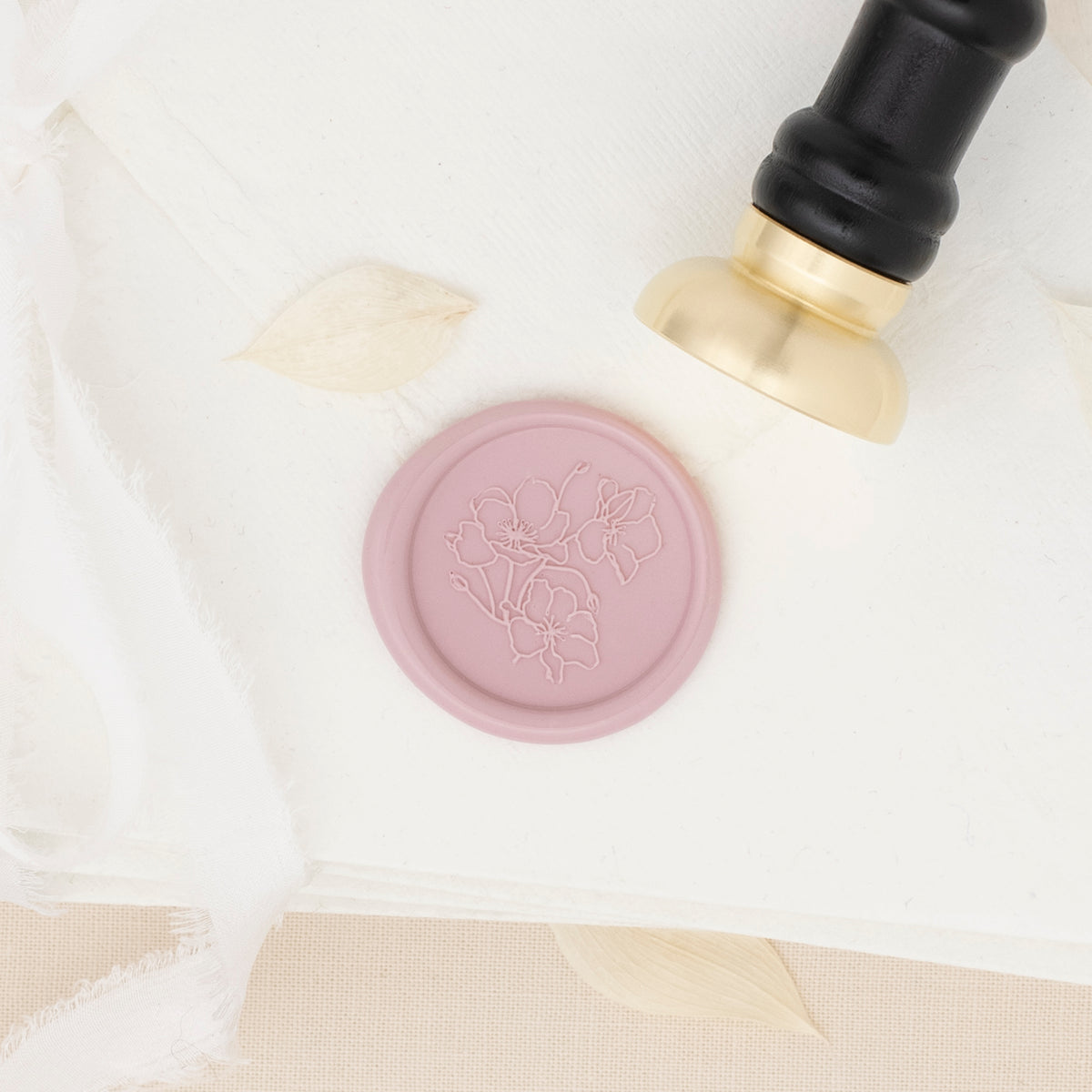 Poppy Wax Stamp