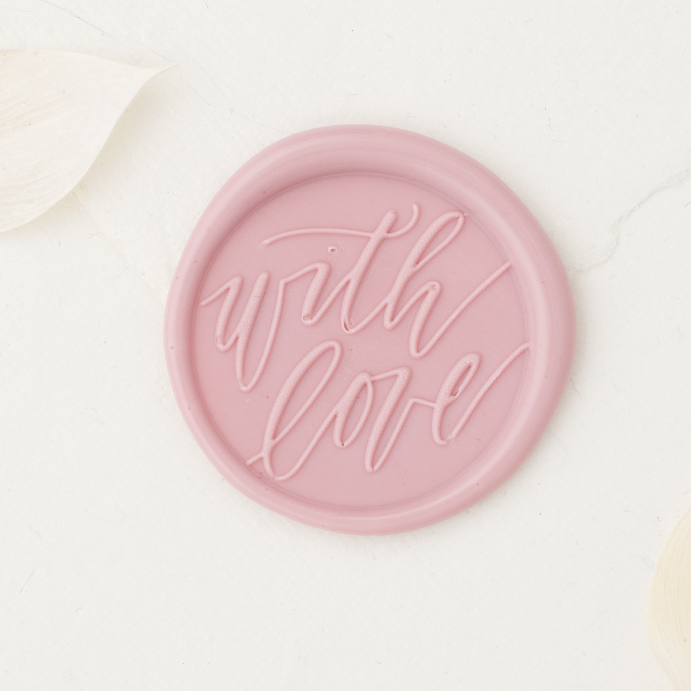 With Love Wax Seal Stamp Calligraphy Style Wax Stamp Wax Seal