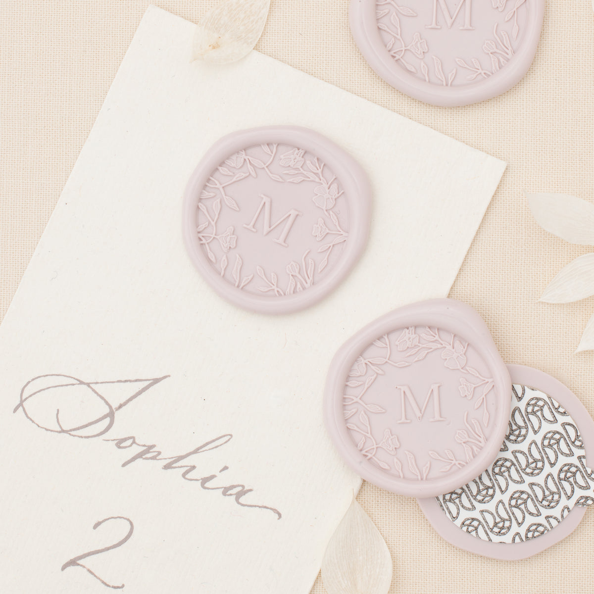 Alice Single Initial Wax Seals