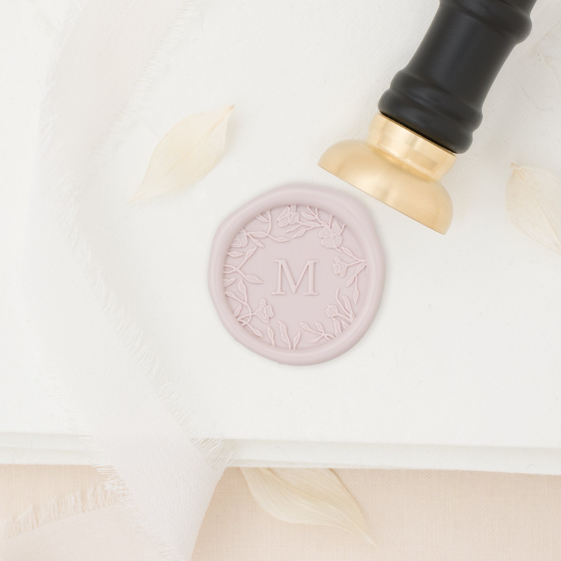 Alice Single Initial Wax Stamp