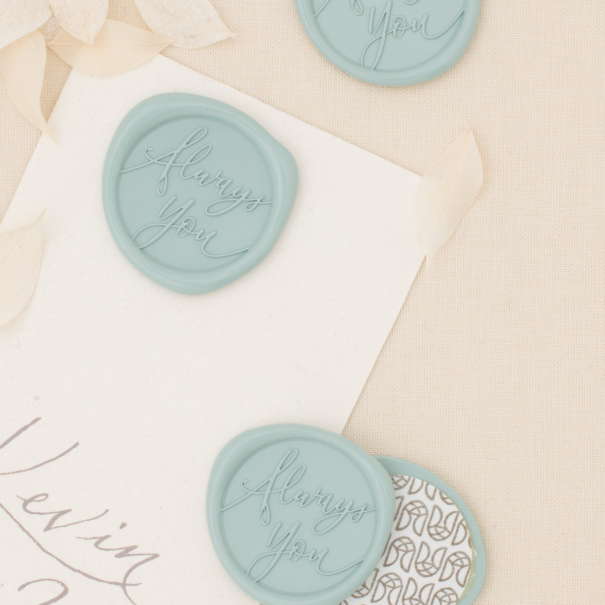 Always You Script Wax Seals