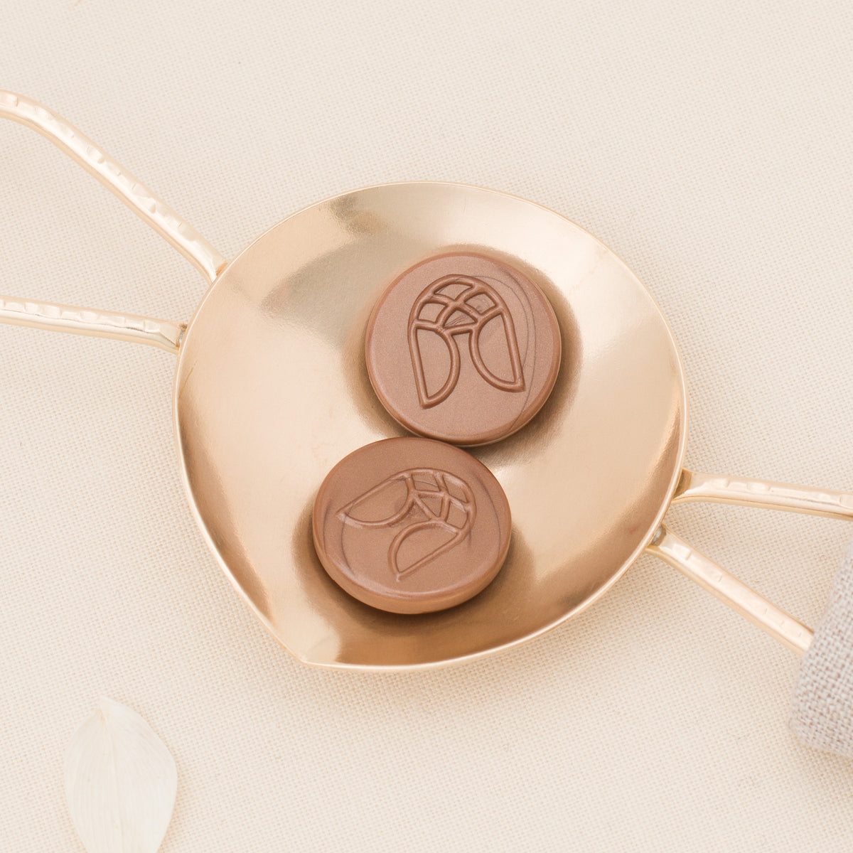 Antique Copper Sealing Wax Beads (50 Pack)