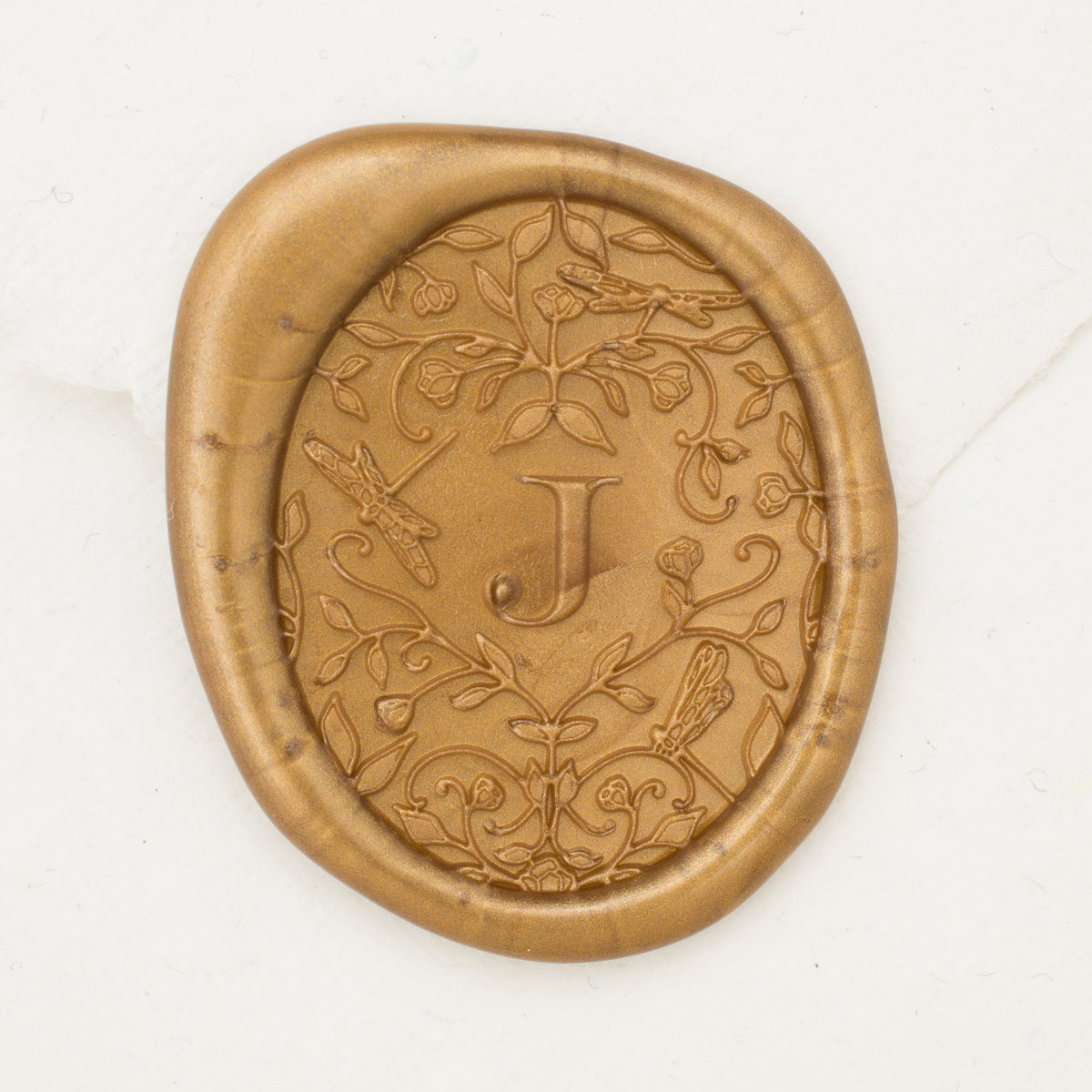 June Single Initial Wax Seals
