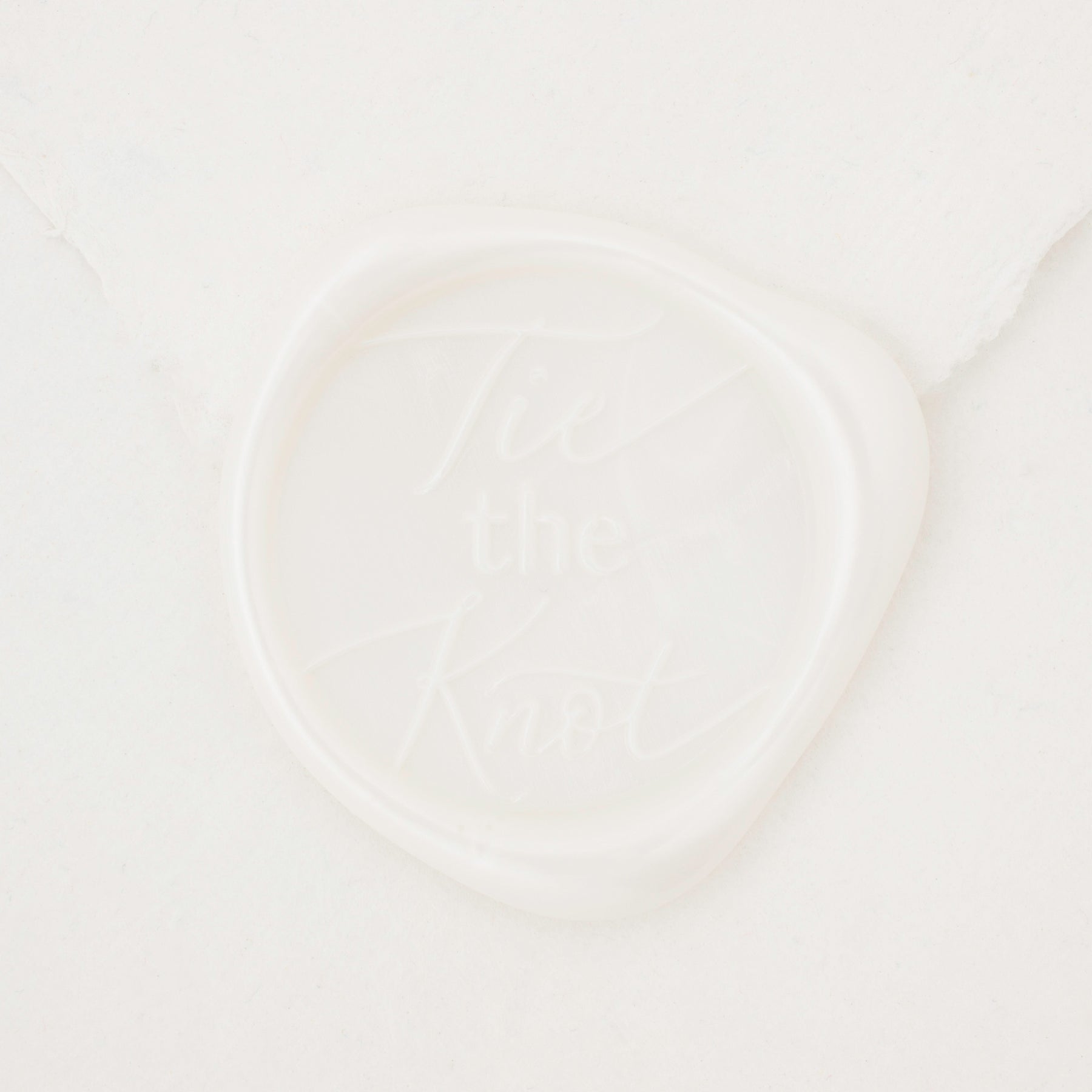 Tie The Knot Script Wax Seals
