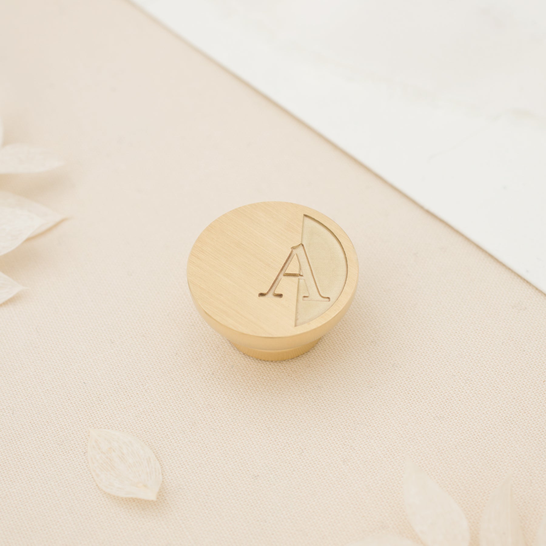 Audrey Single Initial Wax Stamp