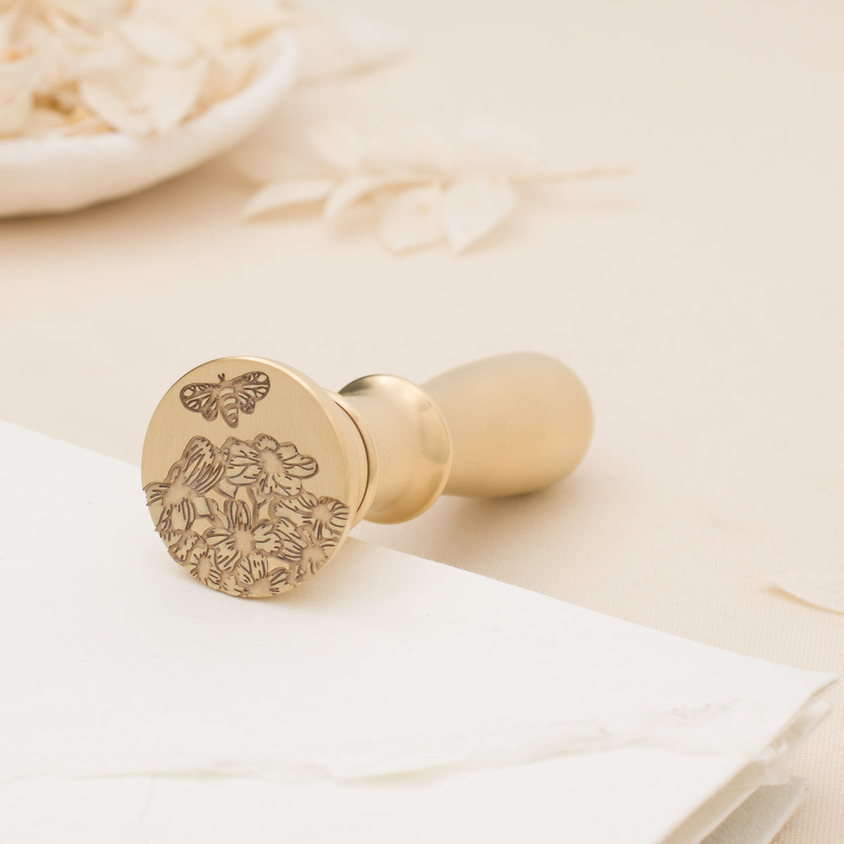 Blossom Wax Stamp