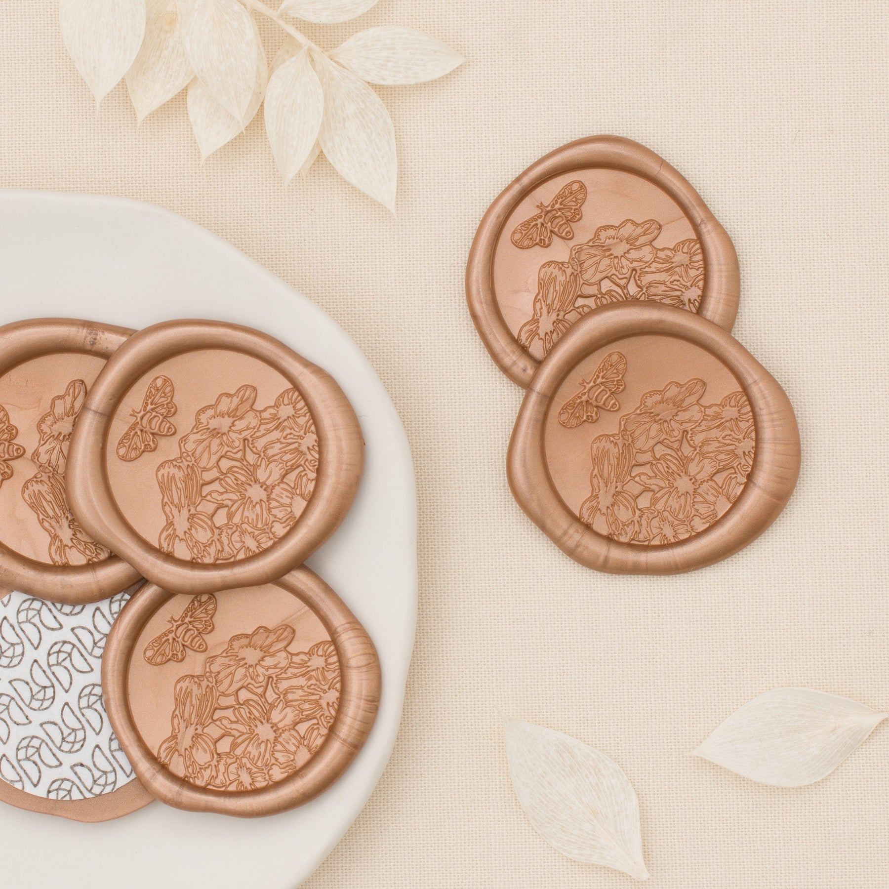Blossom Wax Seals