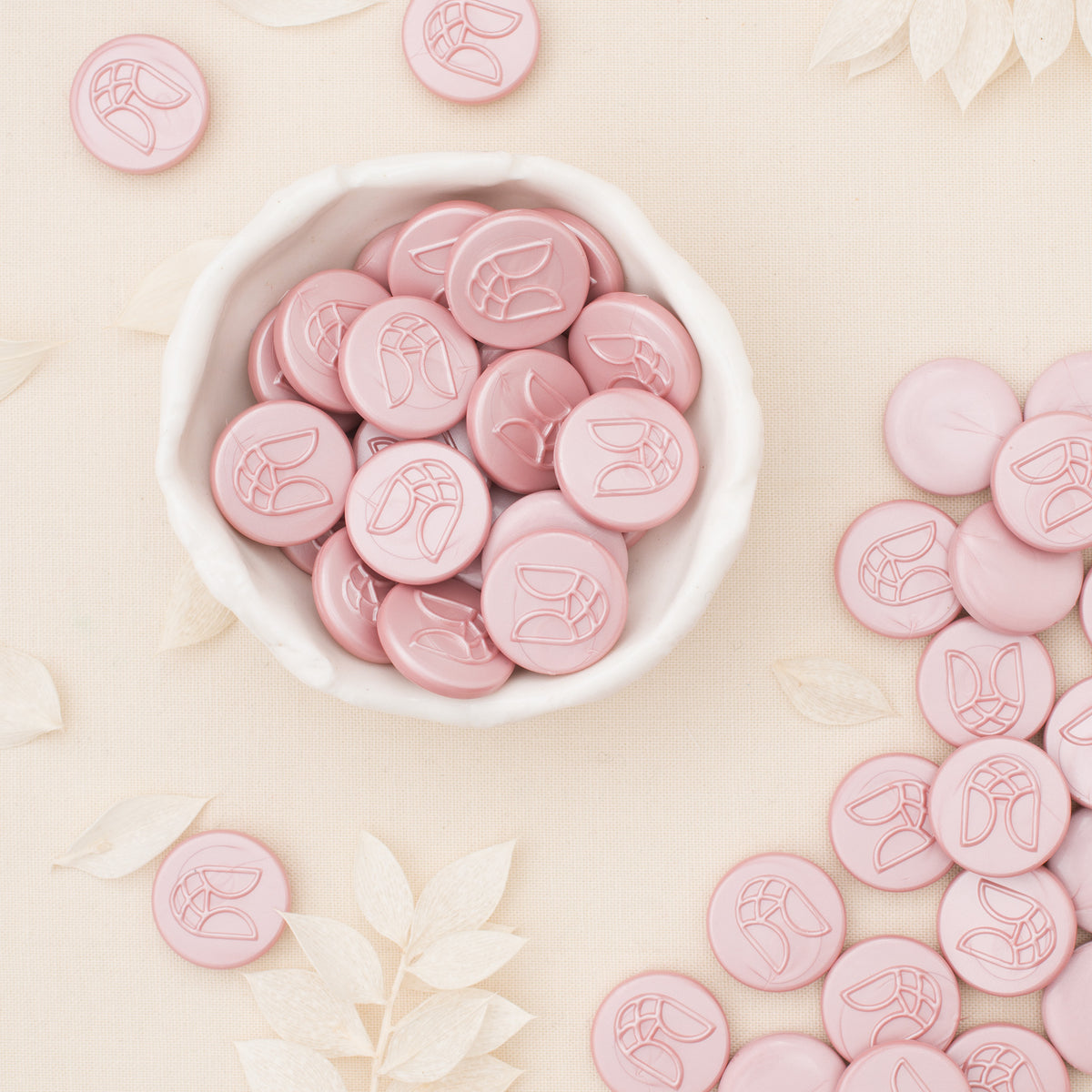 Blush Sealing Wax Beads (50 Pack)