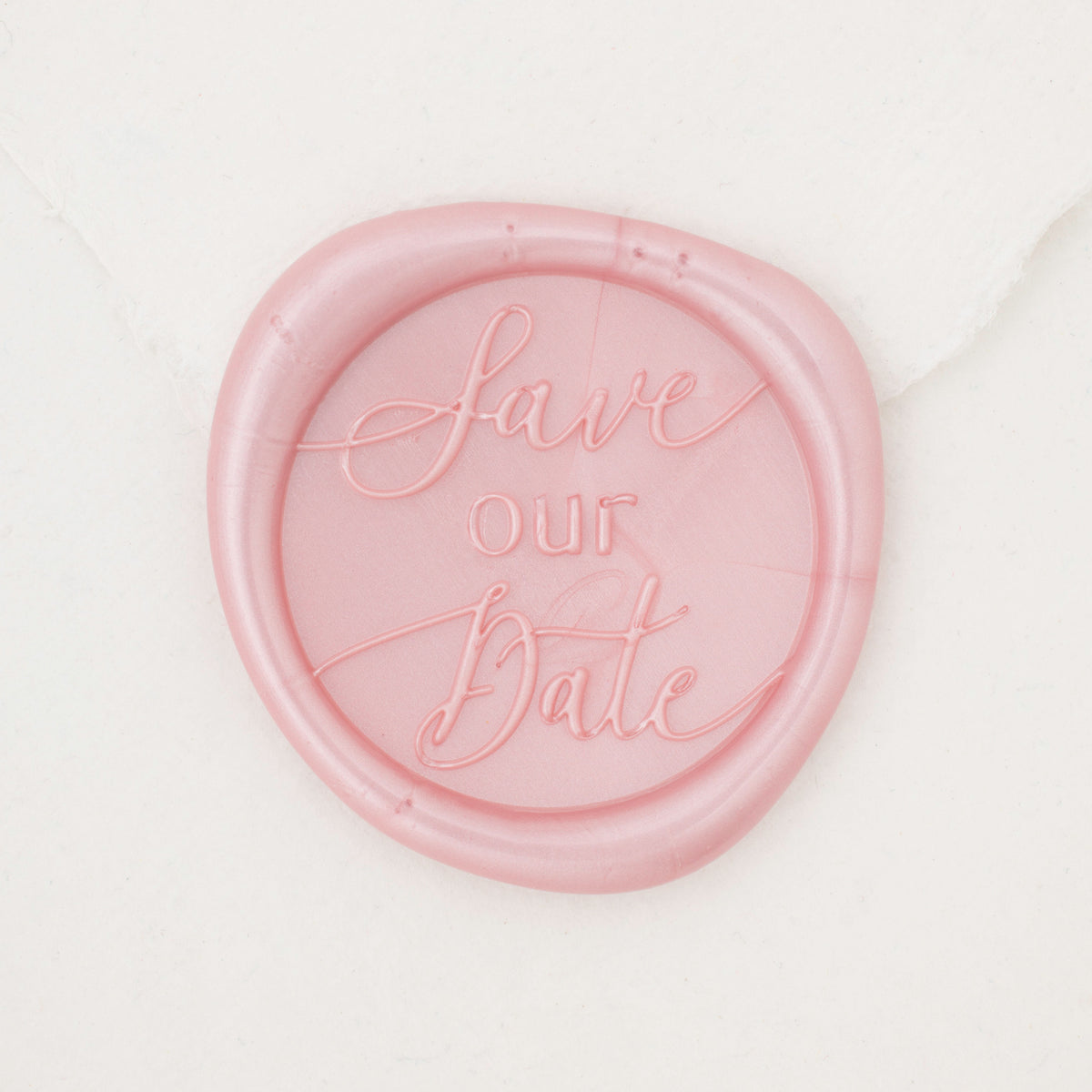 Save Our Date Script Wax Seals
