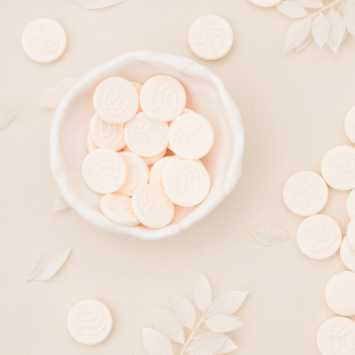 Buttercream Sealing Wax Beads (50 Pack)