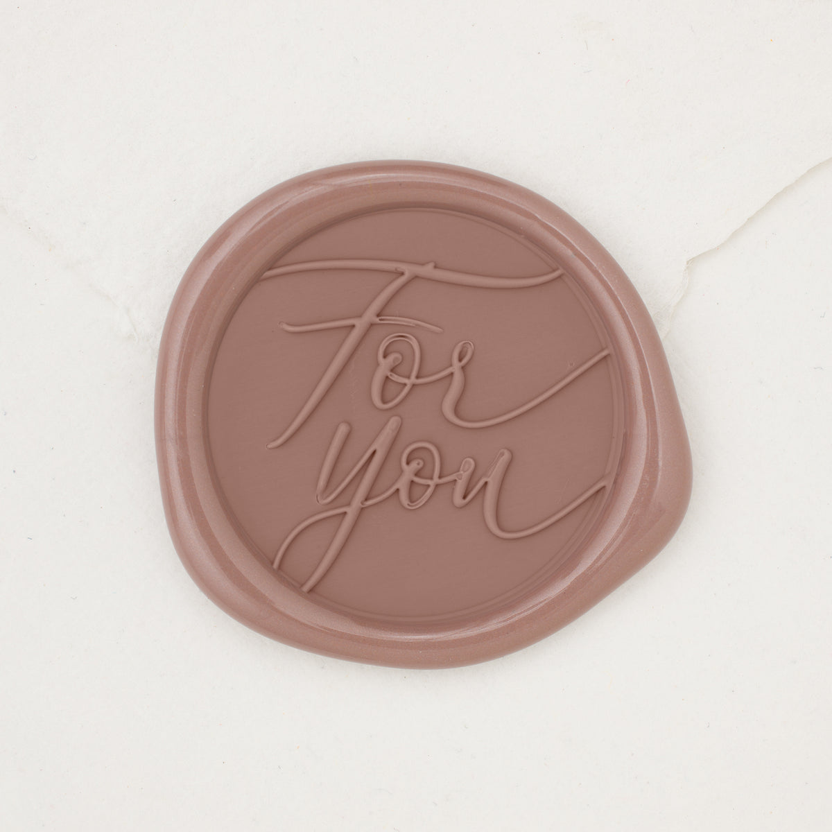 For You Script Wax Seals