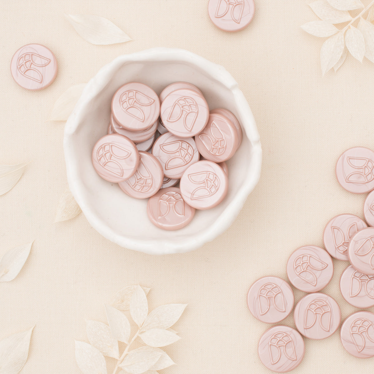 Champagne Sealing Wax Beads (50 Pack)