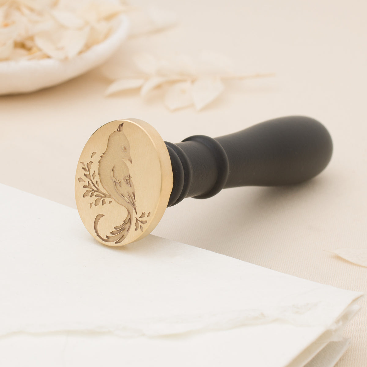 Chinoiserie Bird Wax Stamp