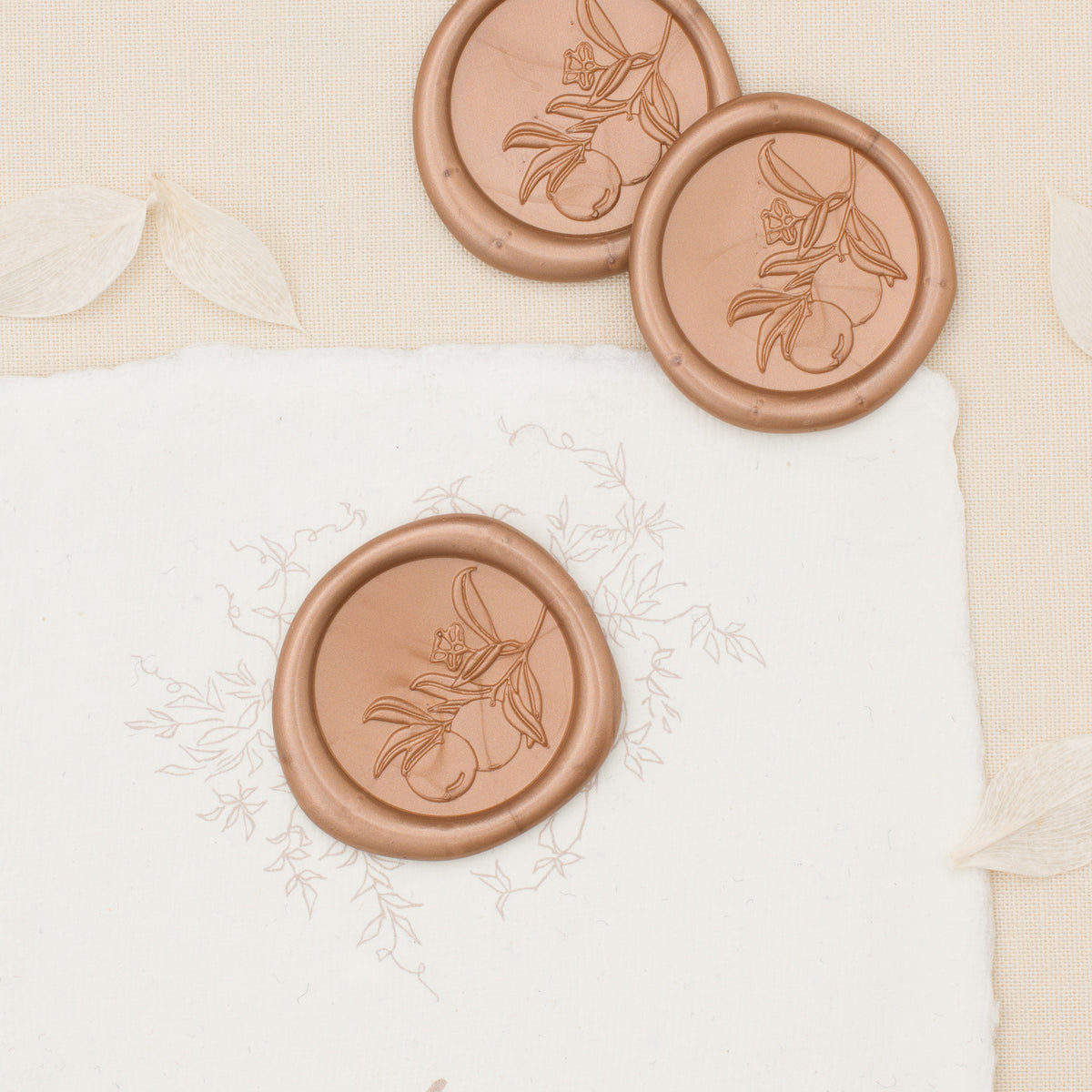 Citrus Wax Seals