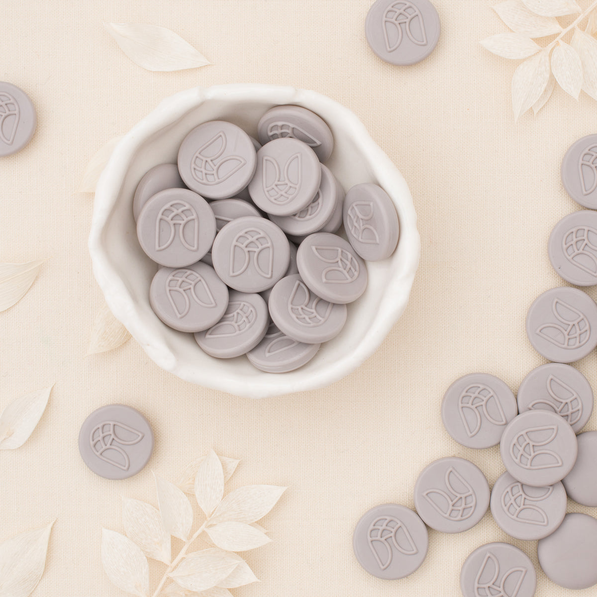 Clay Sealing Wax Beads (50 Pack)