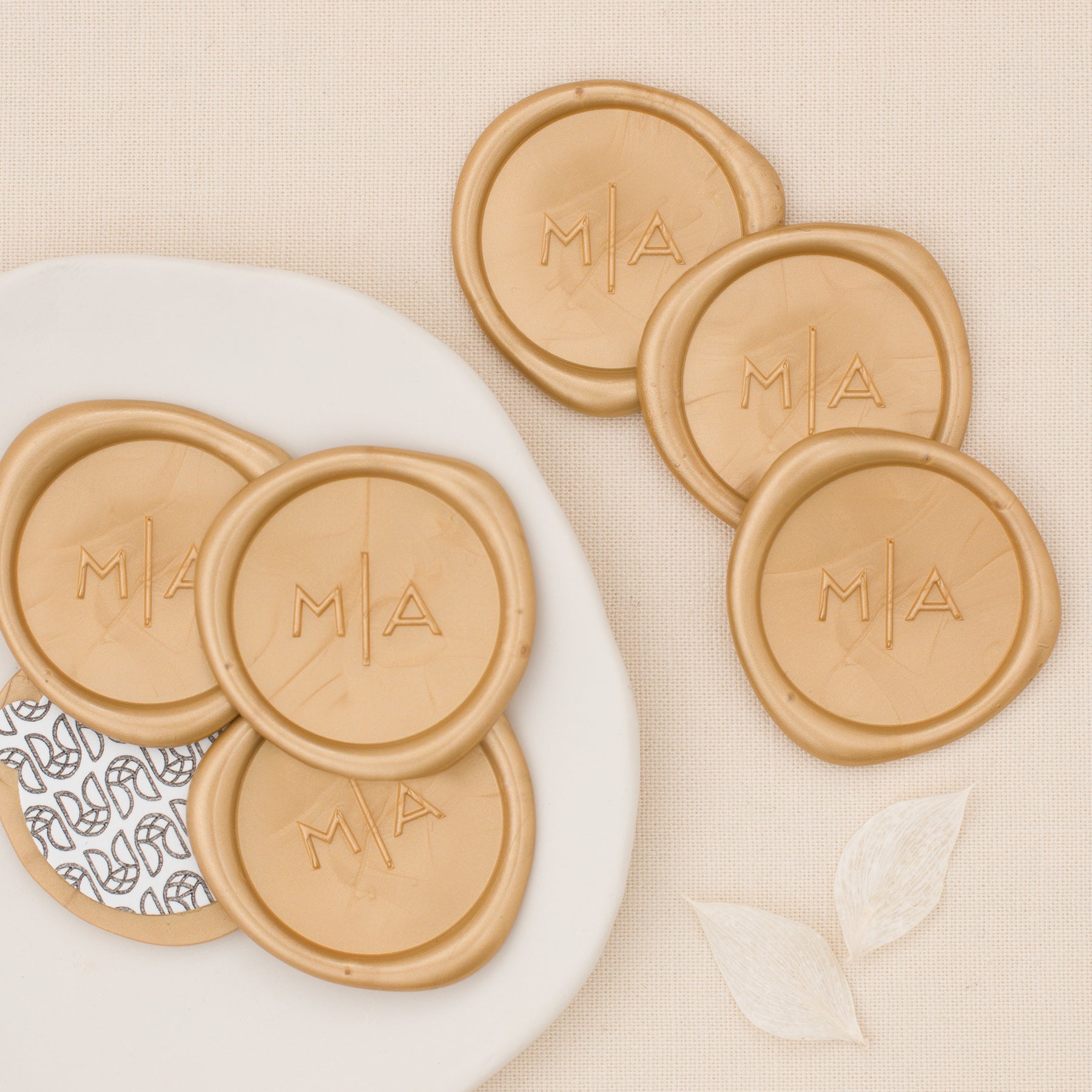 Cleo Monogram Wax Seals