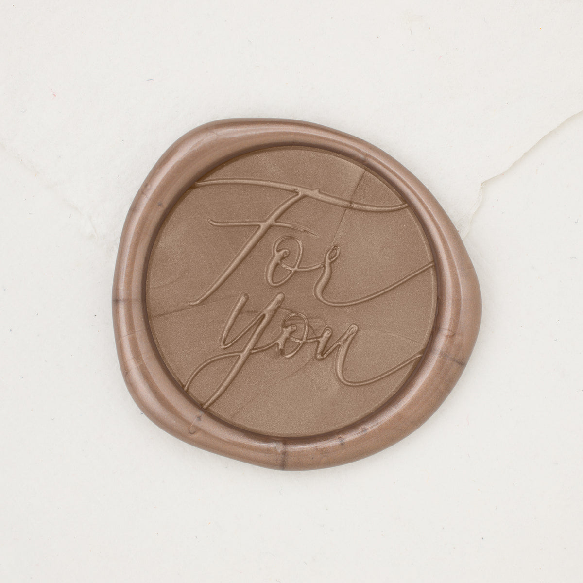 For You Script Wax Seals