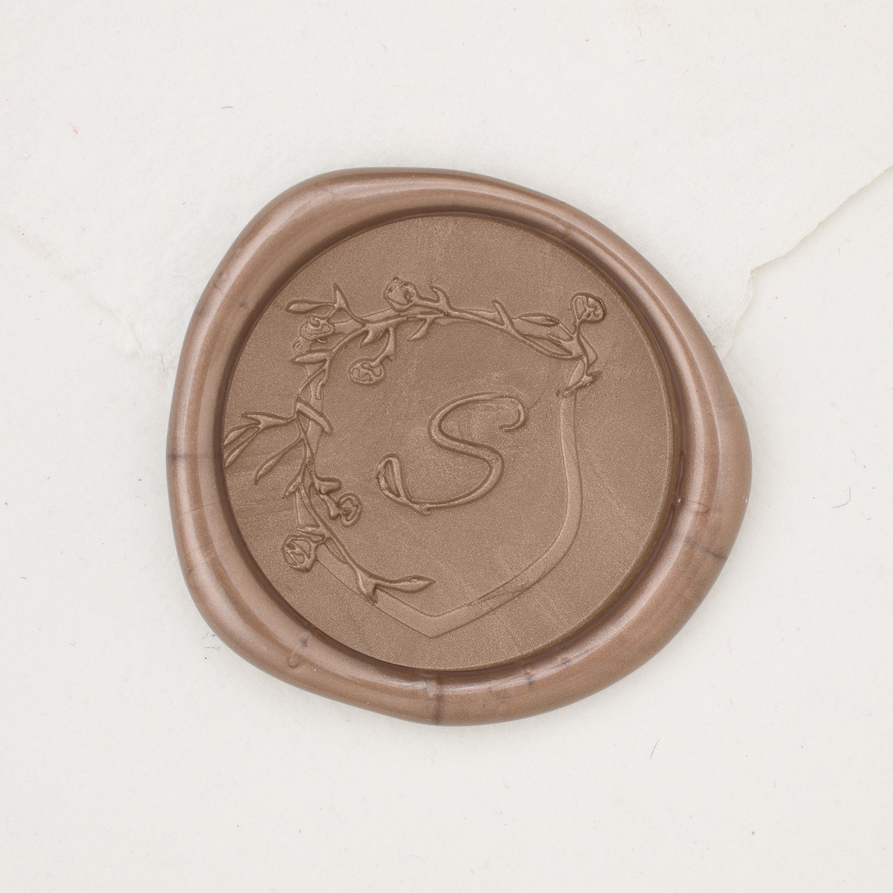 Arcadia Single Initial Wax Seals