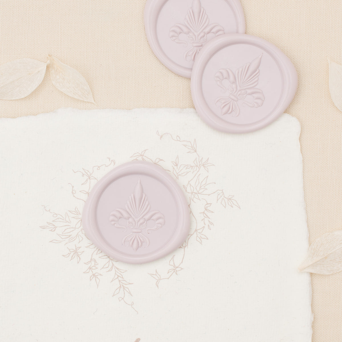 Fleur de Lis 3D Wax Seals