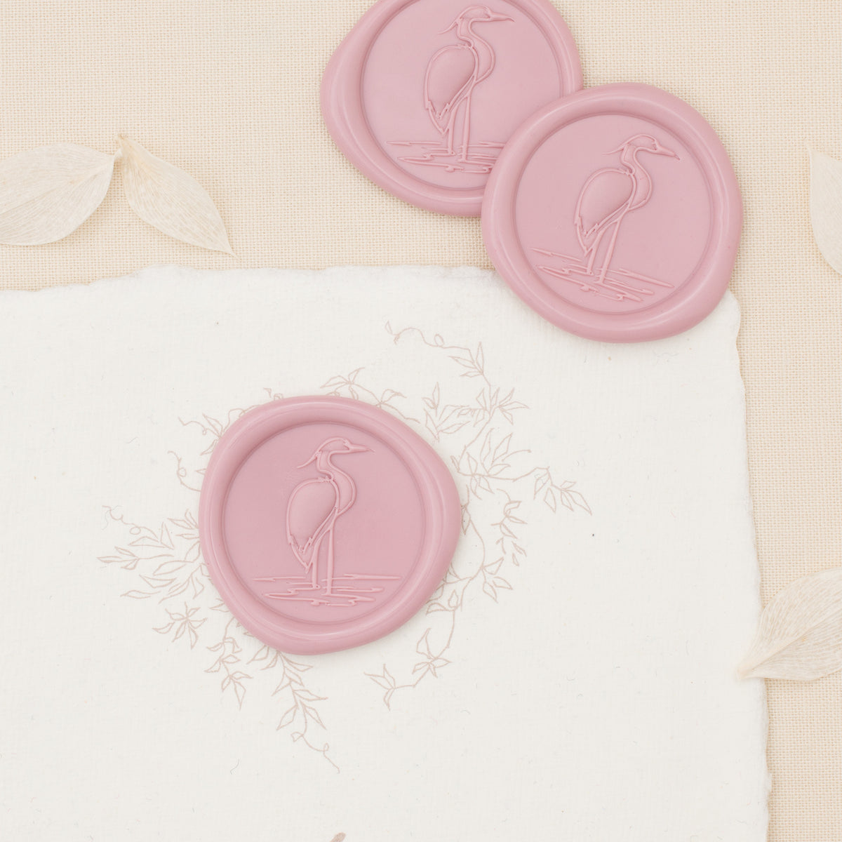 Heron 3D Wax Seals
