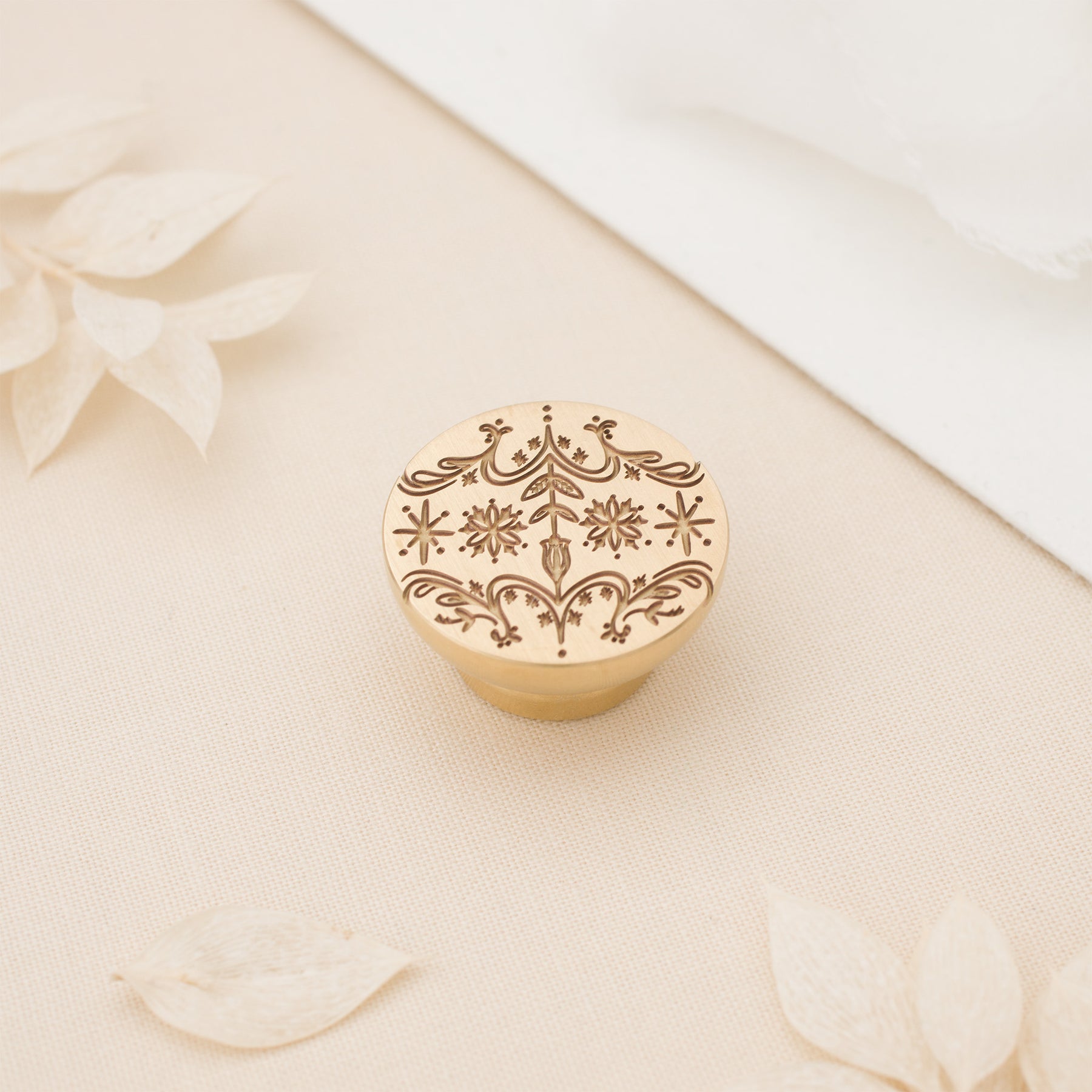 Holiday Ornament Wax Stamp