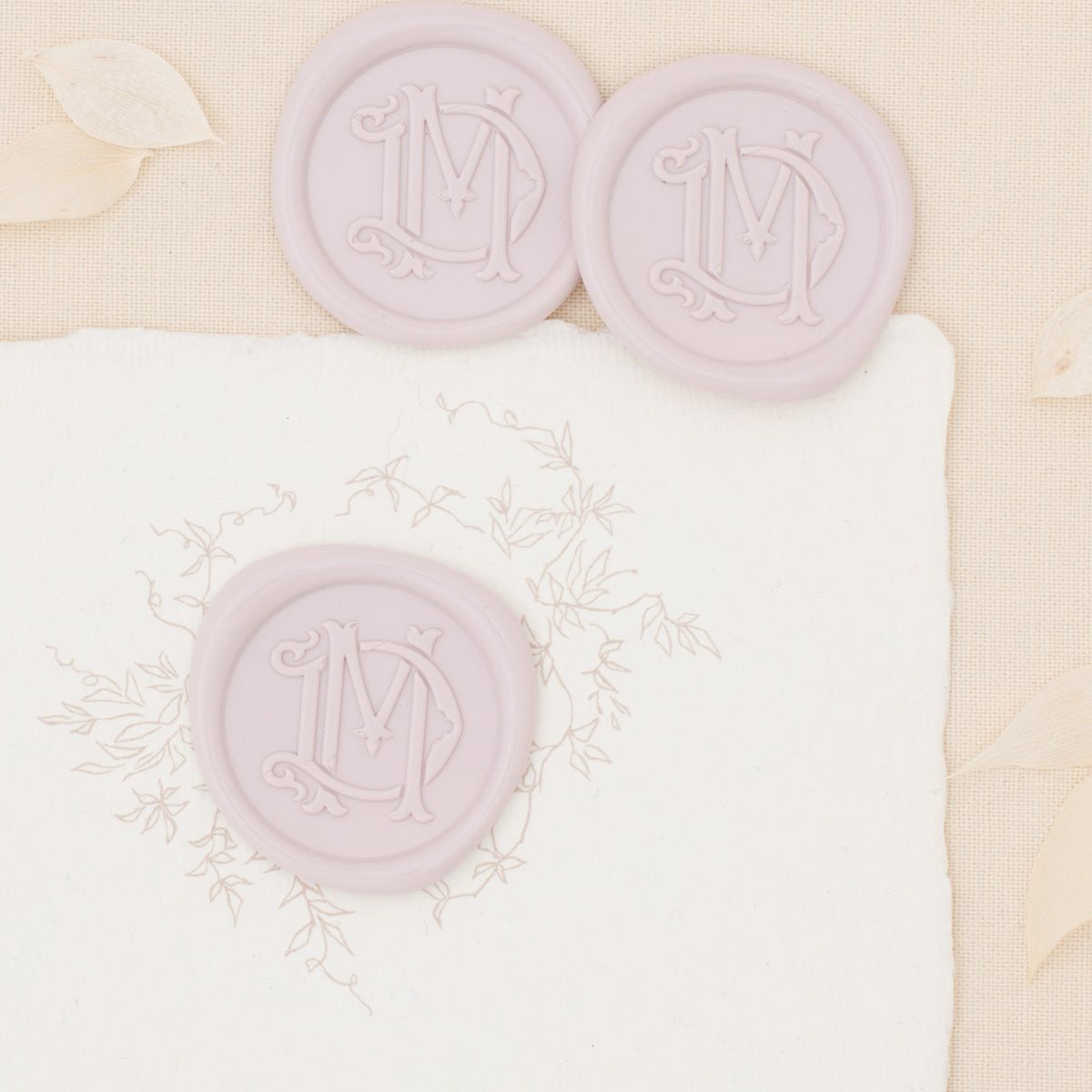Landon Monogram Wax Seals