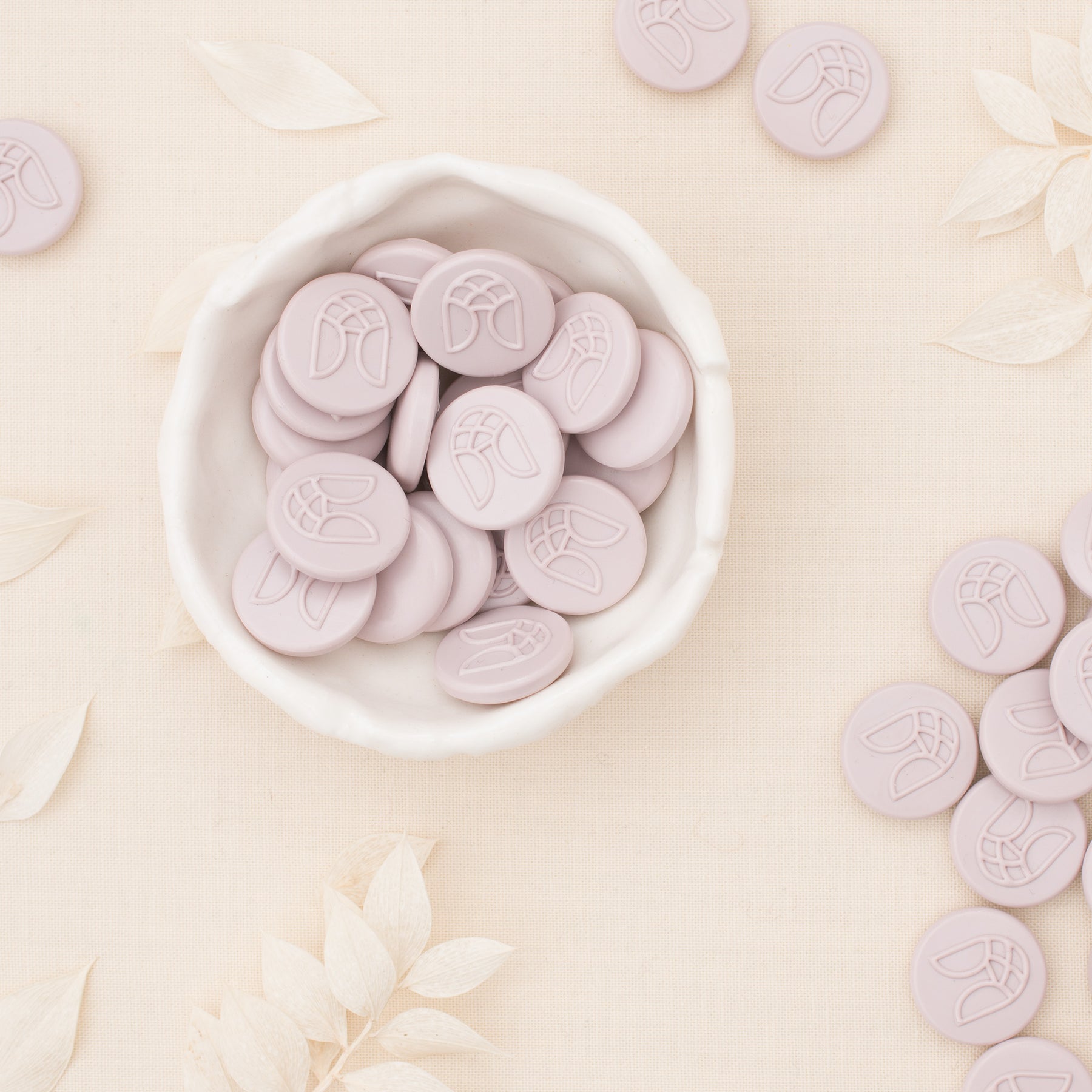 Linen Sealing Wax Beads (50 Pack)