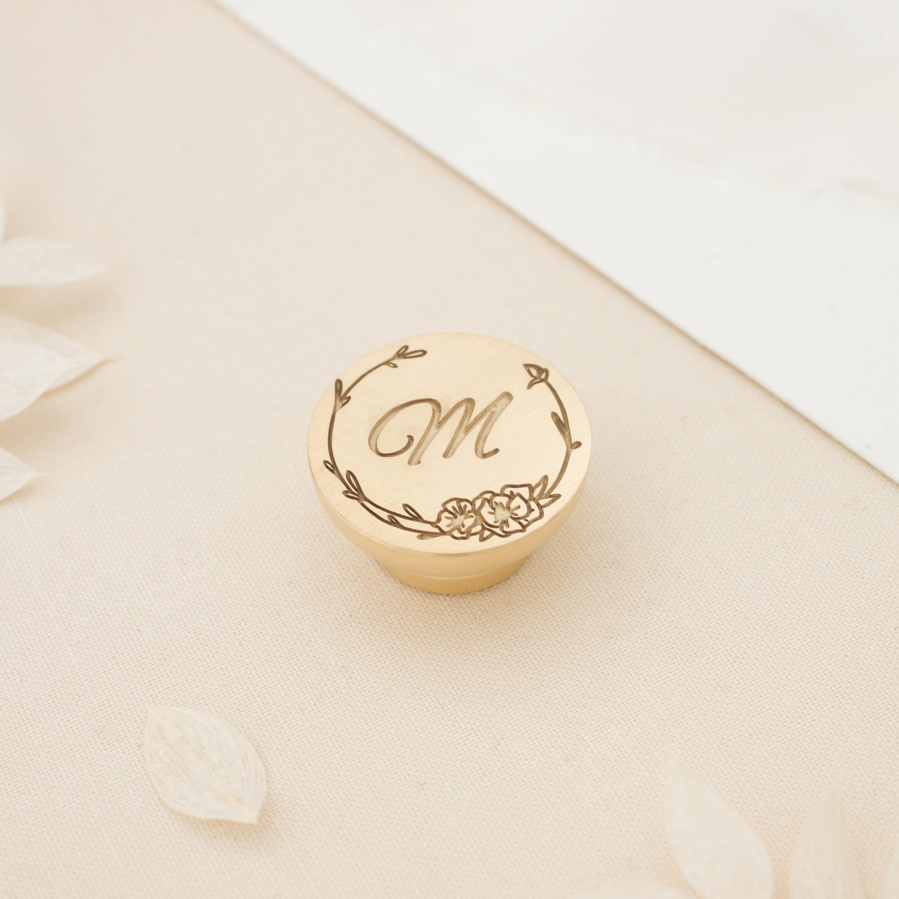 Lucy Single Initial Wax Stamp
